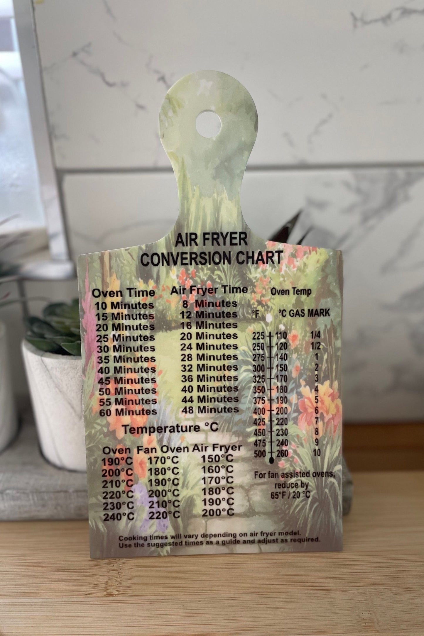 Air fryer Conversion Chart