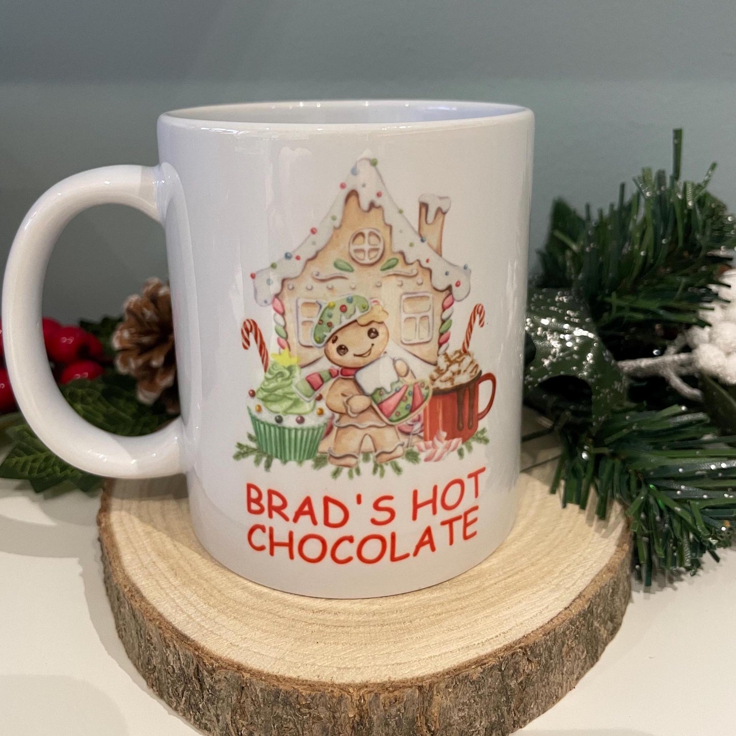 Christmas Gingerbread House Mug