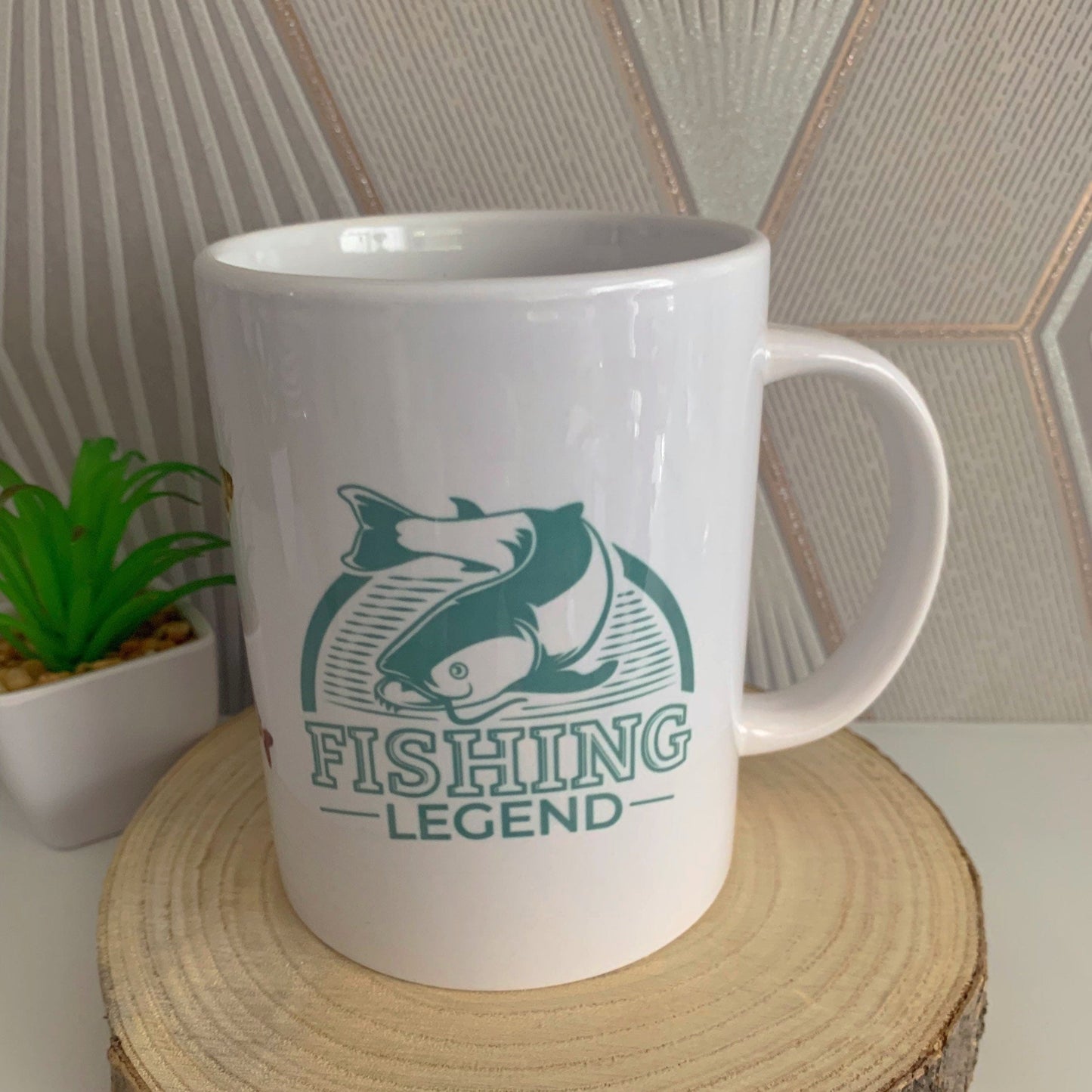 Fishing Legend Mug & Coaster Set