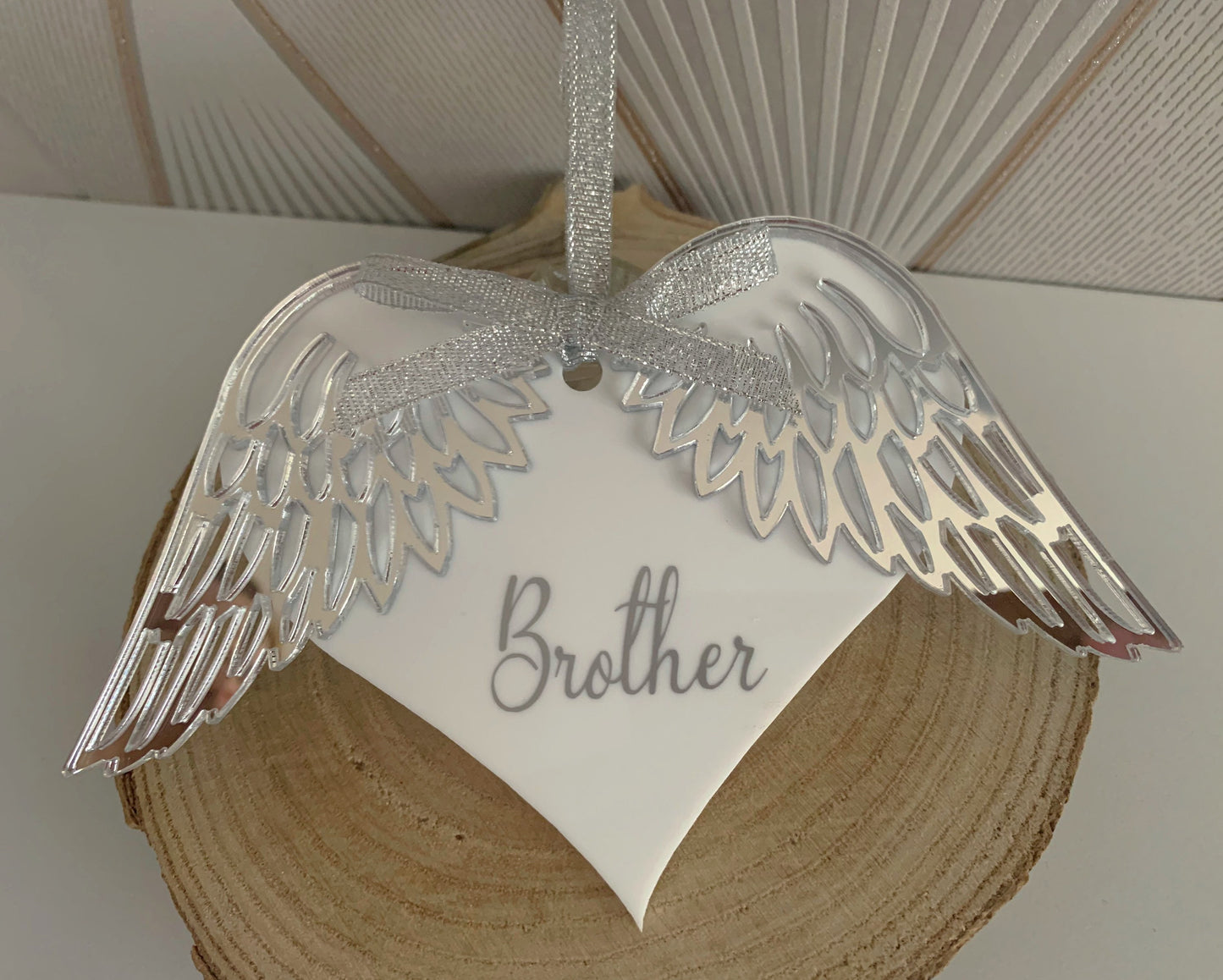 Memorial Angel Wings Bauble
