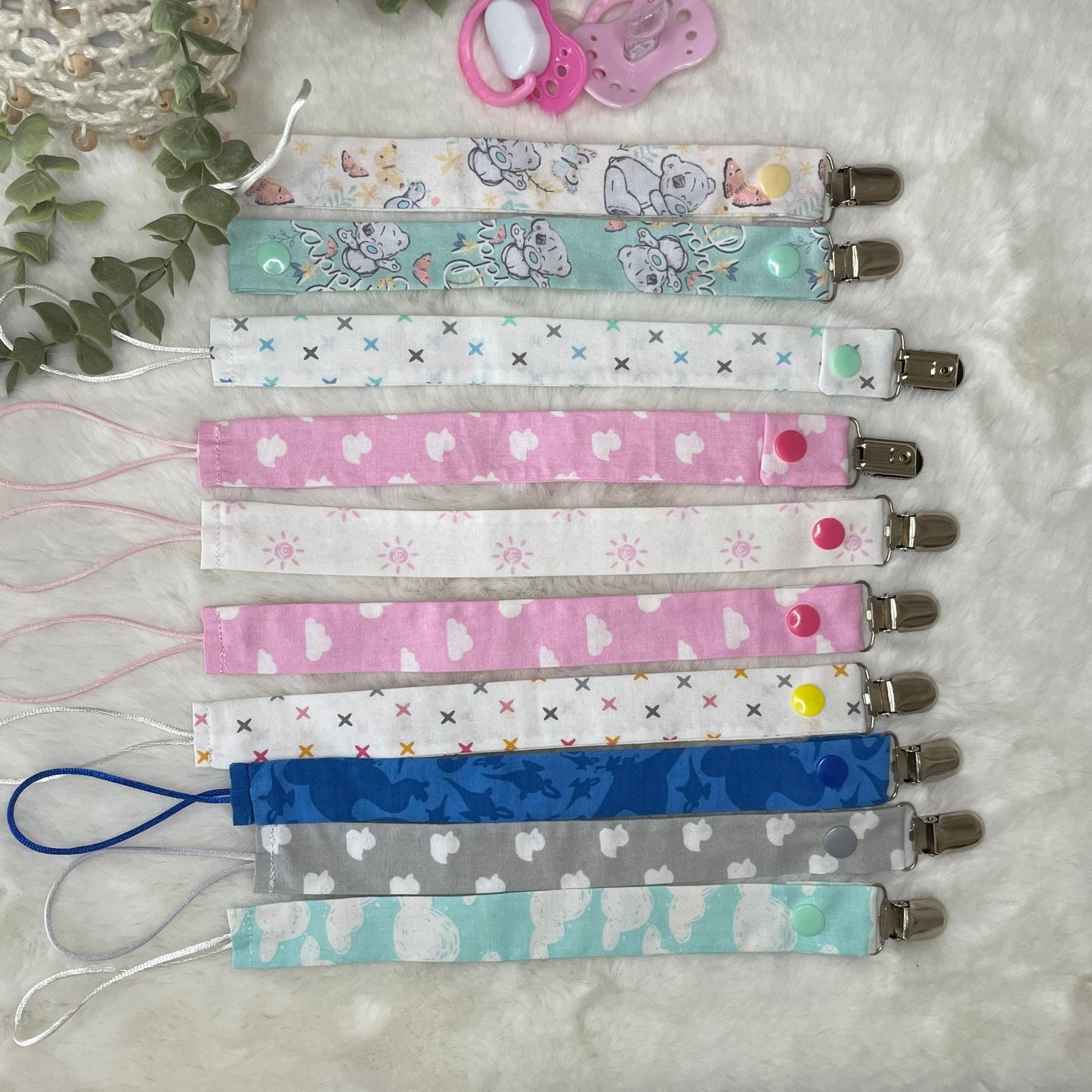 Handmade Pacifier/Dummy Clip