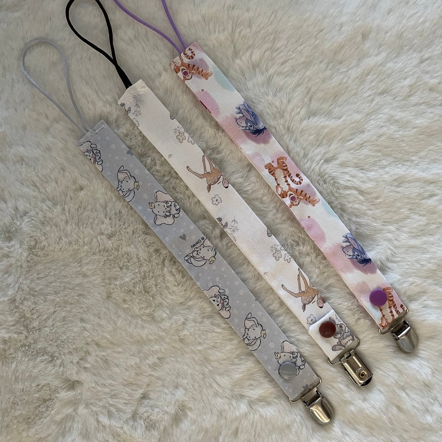 Handmade Character Pacifier/Dummy Clip
