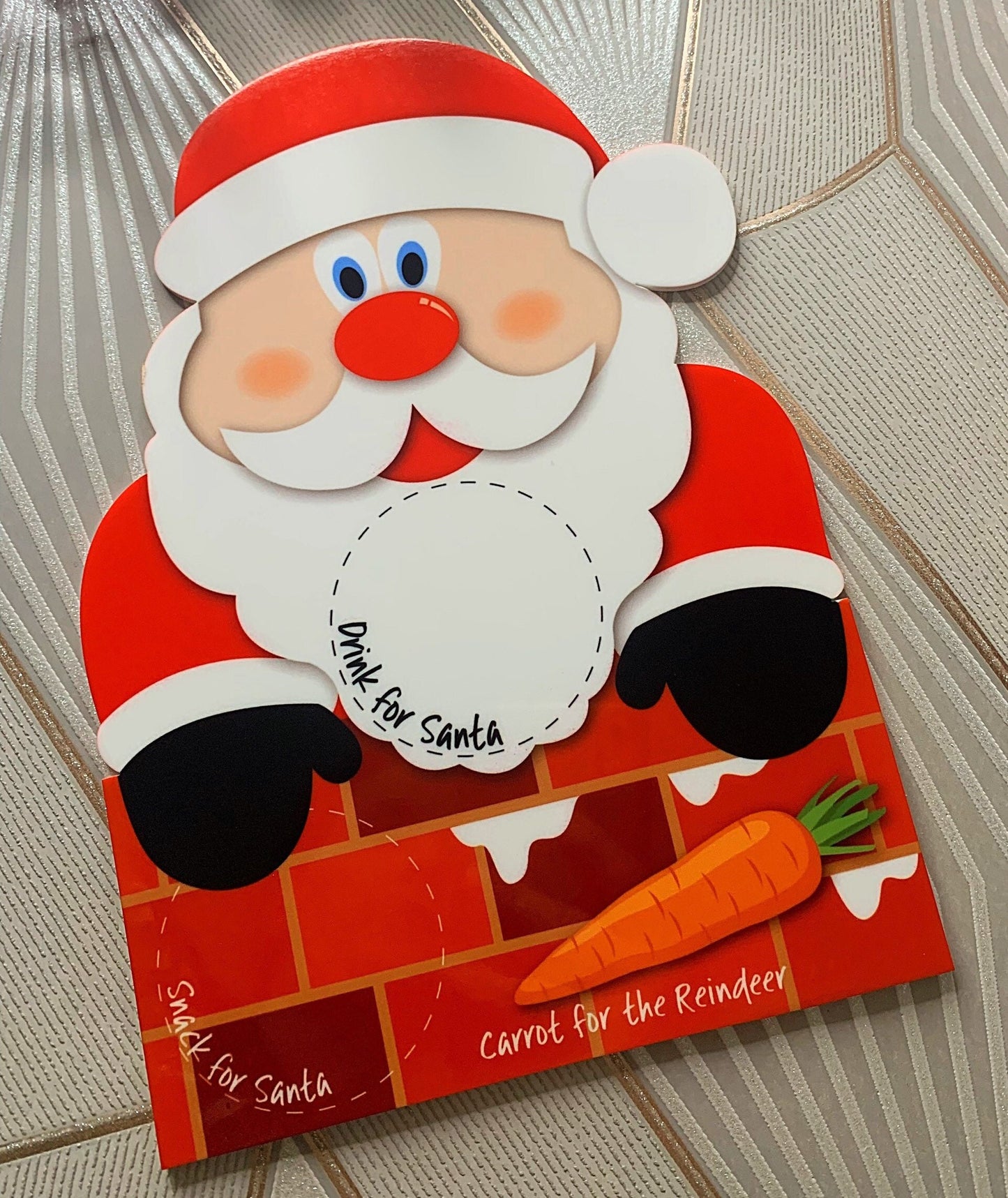 Santa's Christmas Eve Snack Board