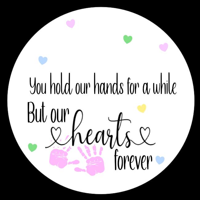 You Hold Our Hands For A While Keychain
