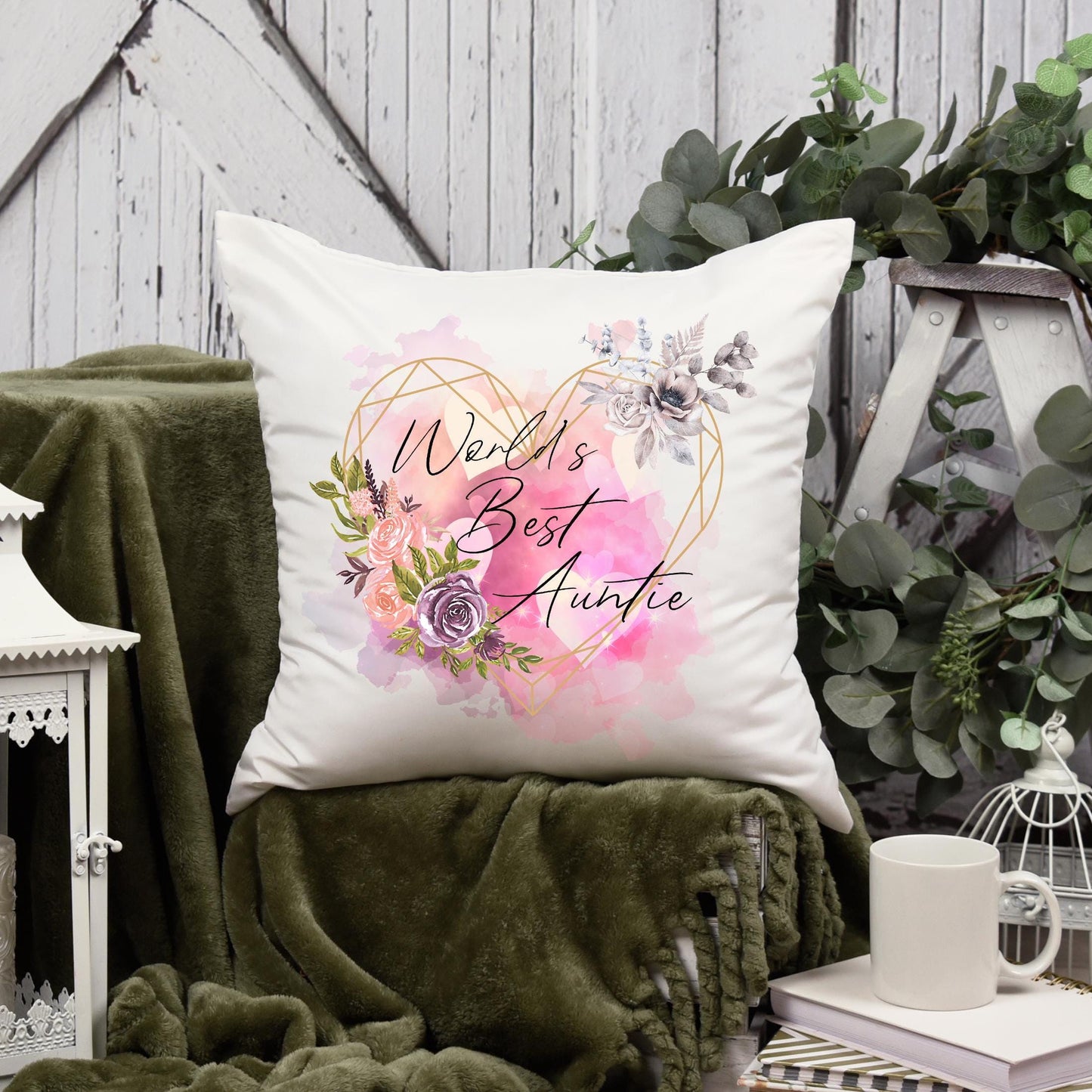 World's Best Mum Cushion
