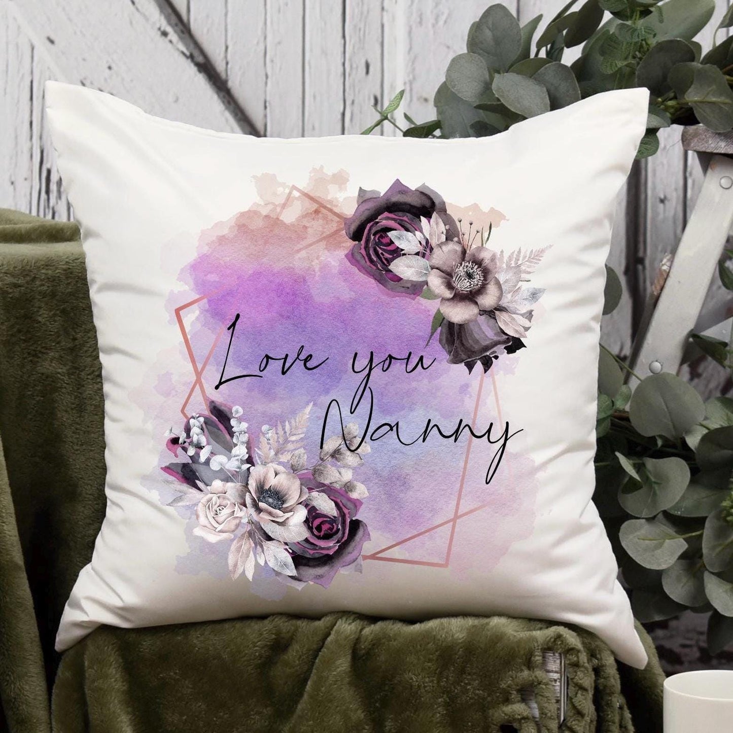 Personalised 'Love You' Cushion