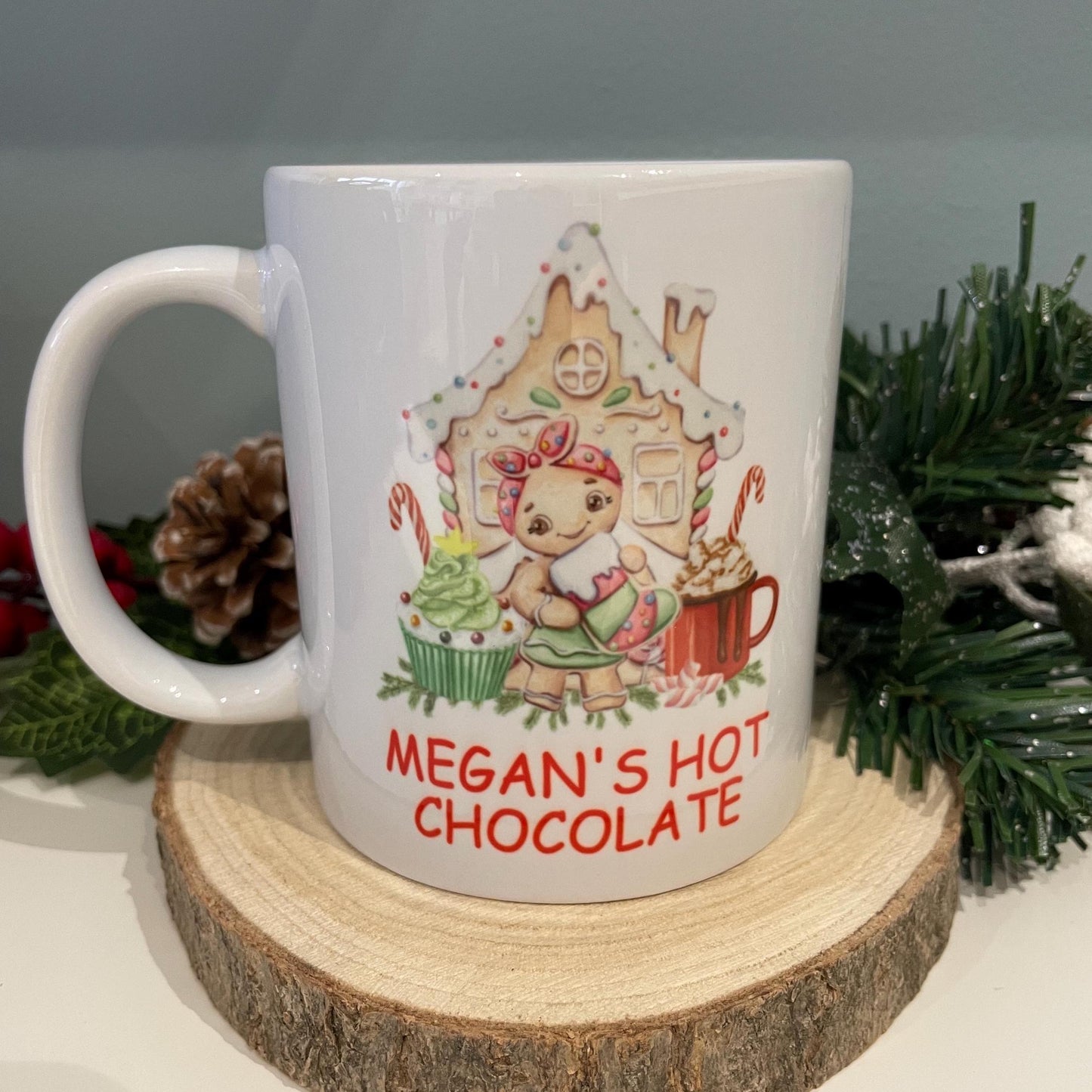Christmas Gingerbread House Mug