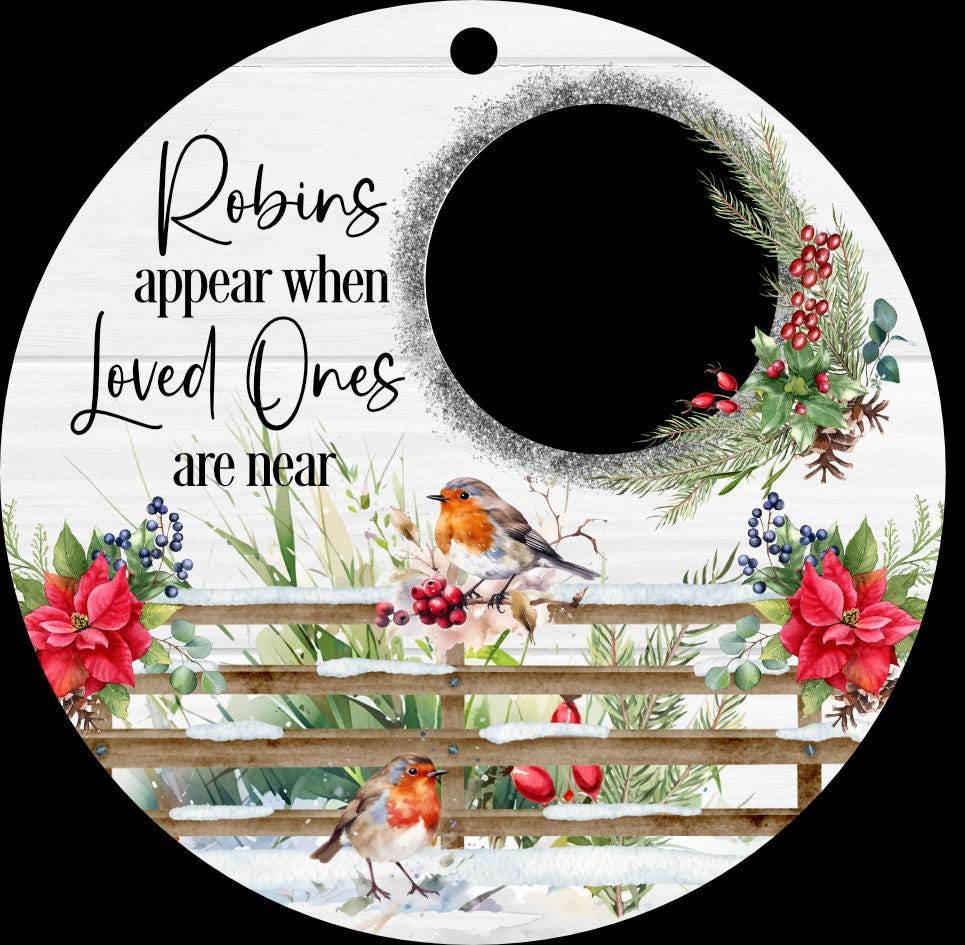 Robins Appear when Loved Ones Are Near Bauble