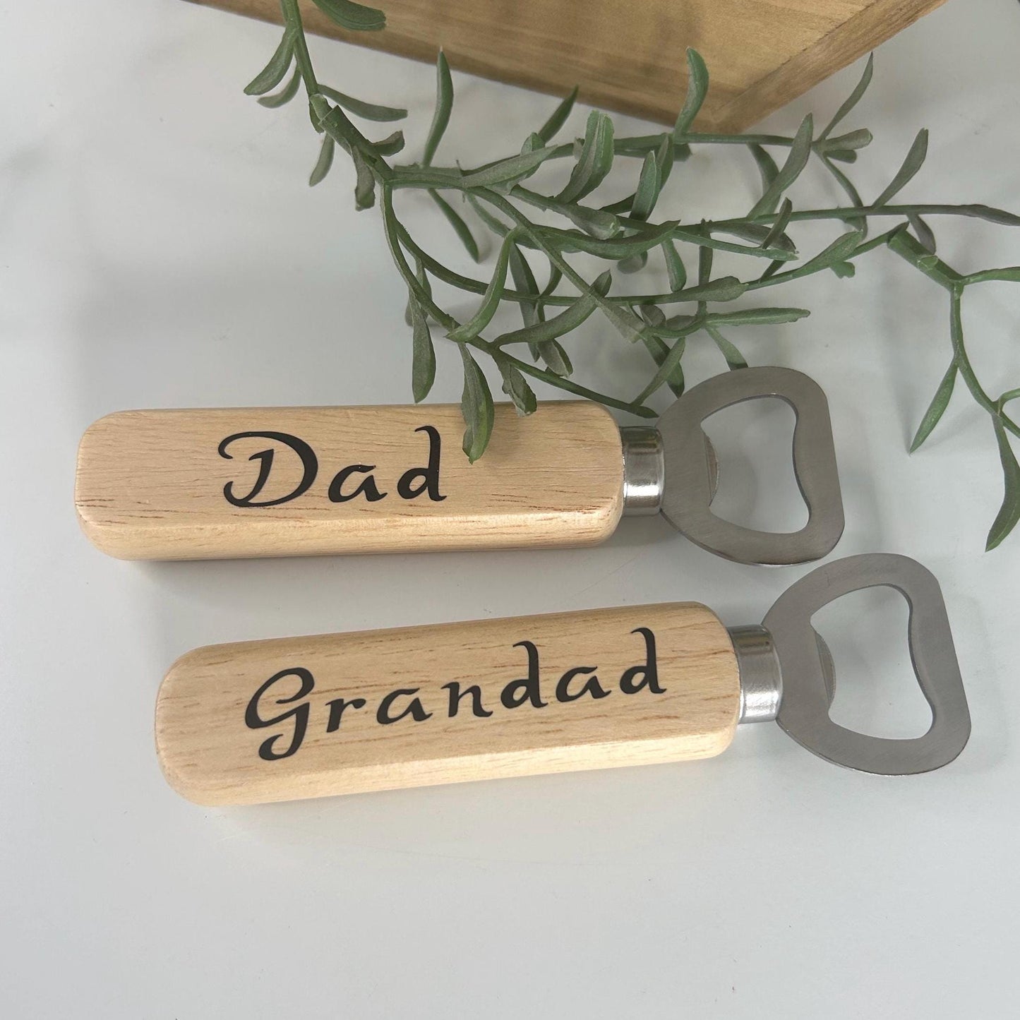 Personalised Wooden Bottle Opener