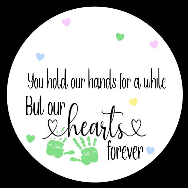 You Hold Our Hands For A While Keychain