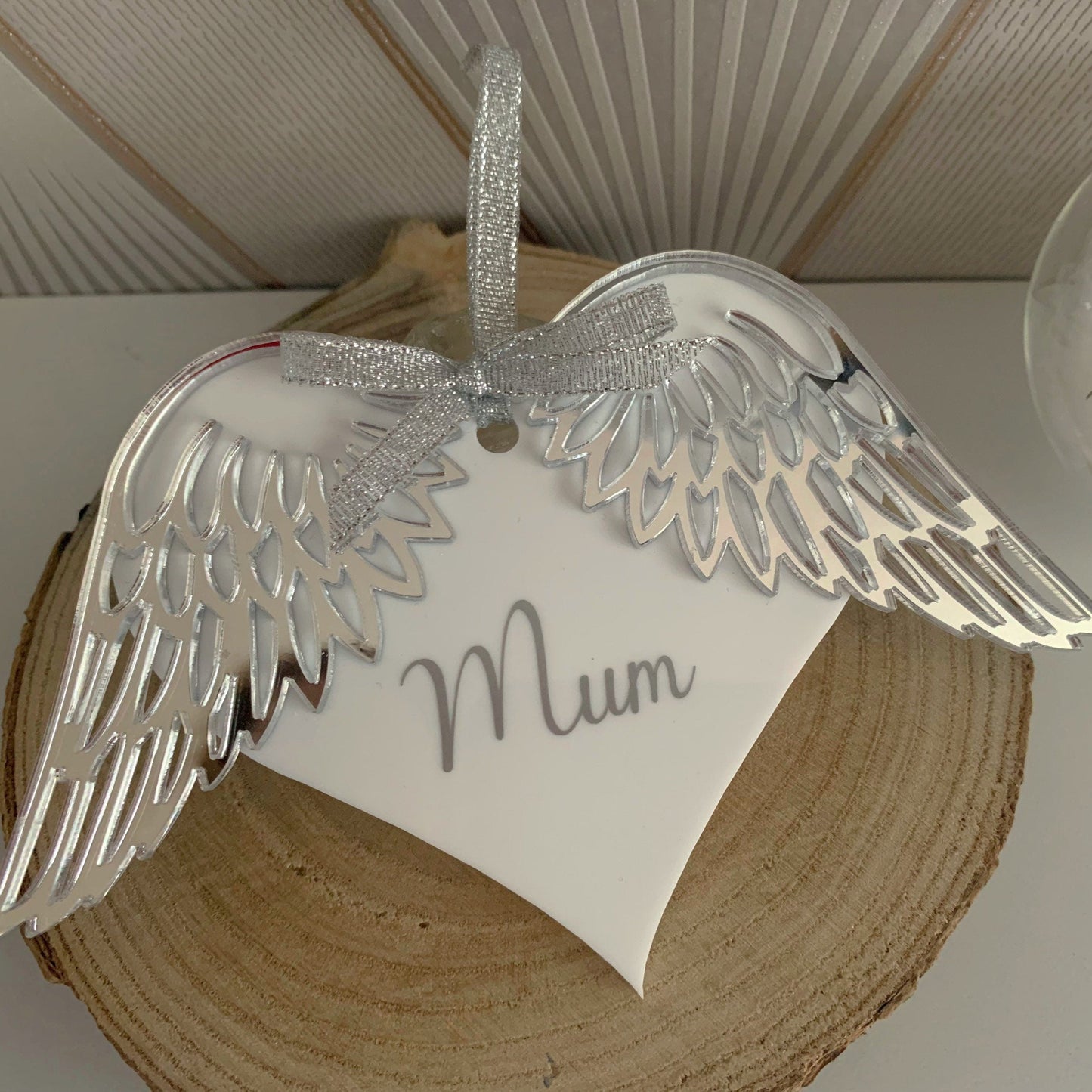 Memorial Angel Wings Bauble