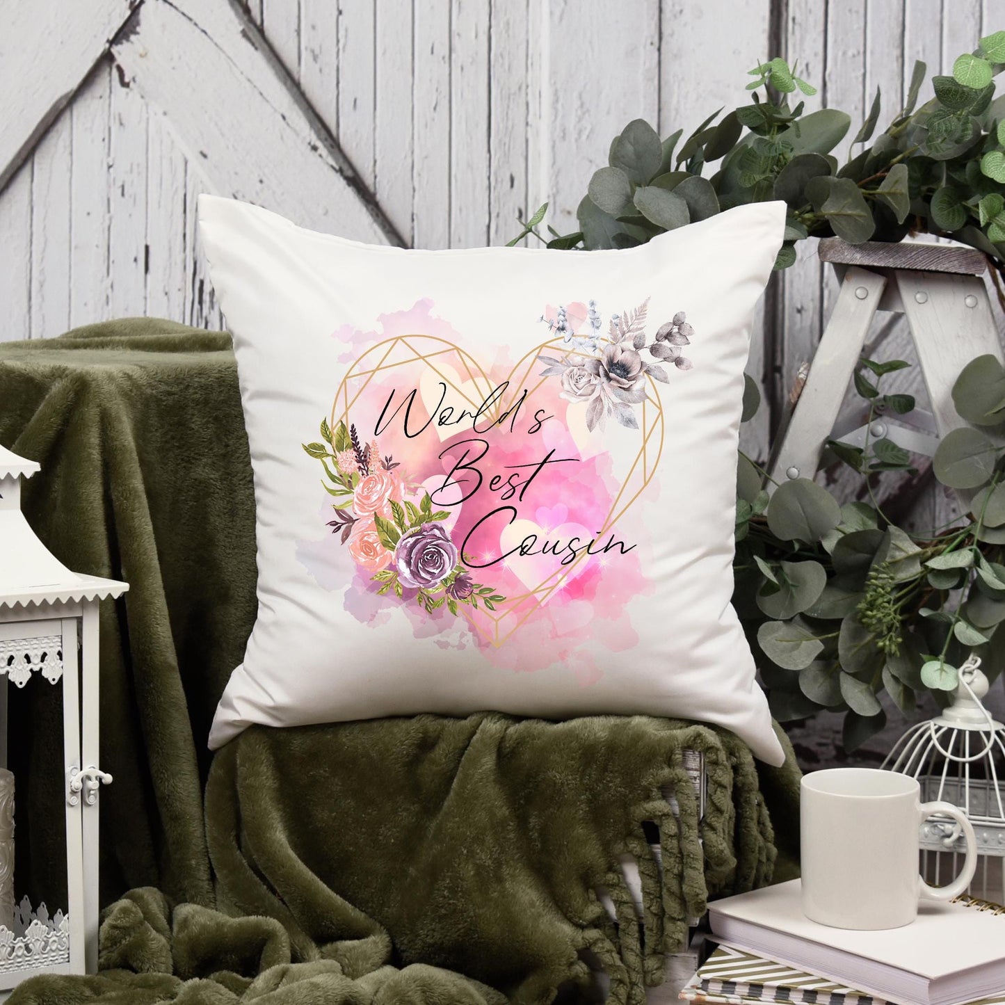 World's Best Mum Cushion