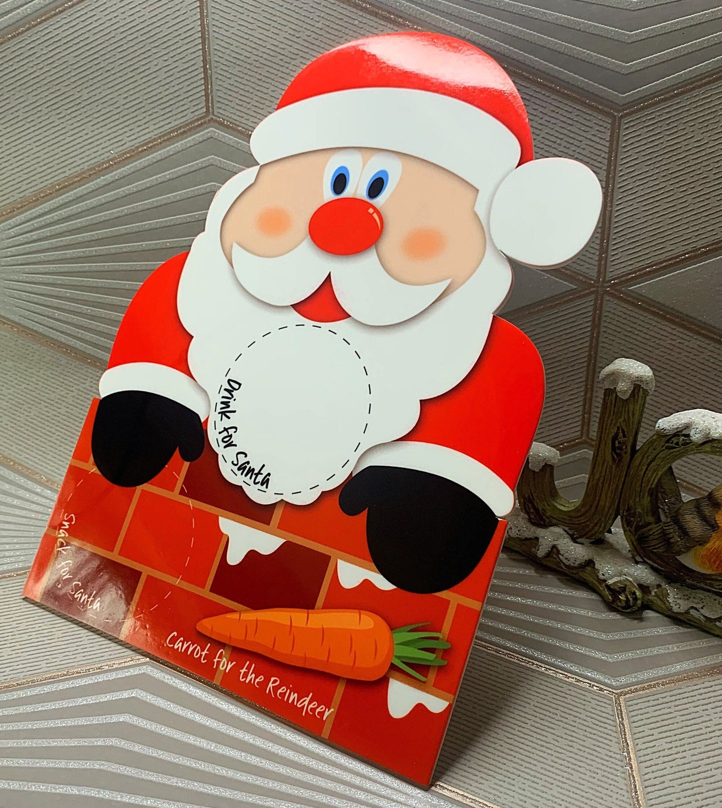 Santa's Christmas Eve Snack Board