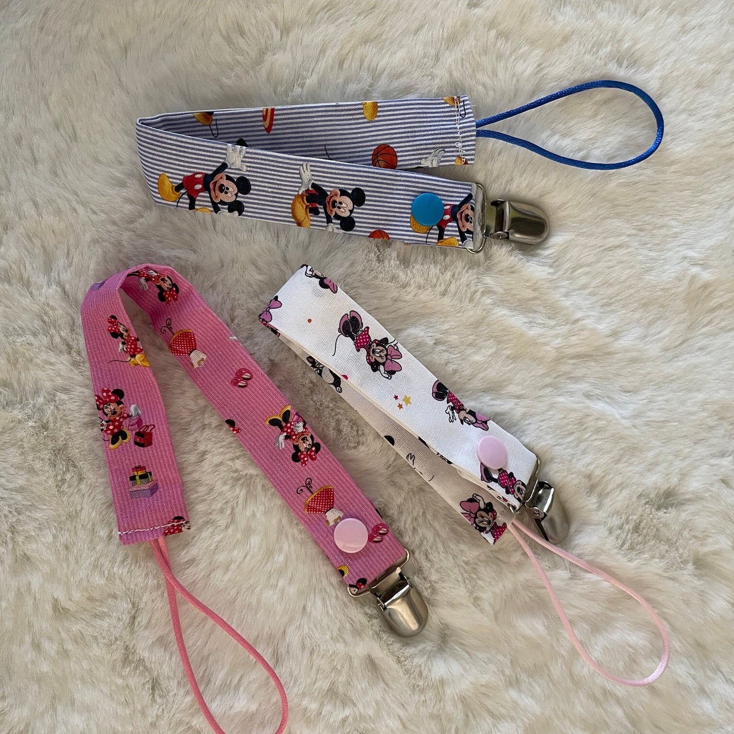 Handmade Character Pacifier/Dummy Clip