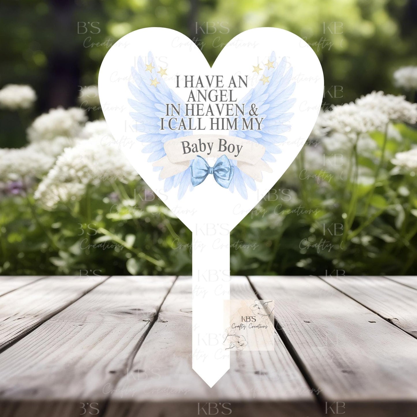 I Have An Angel In Heaven Grave Marker