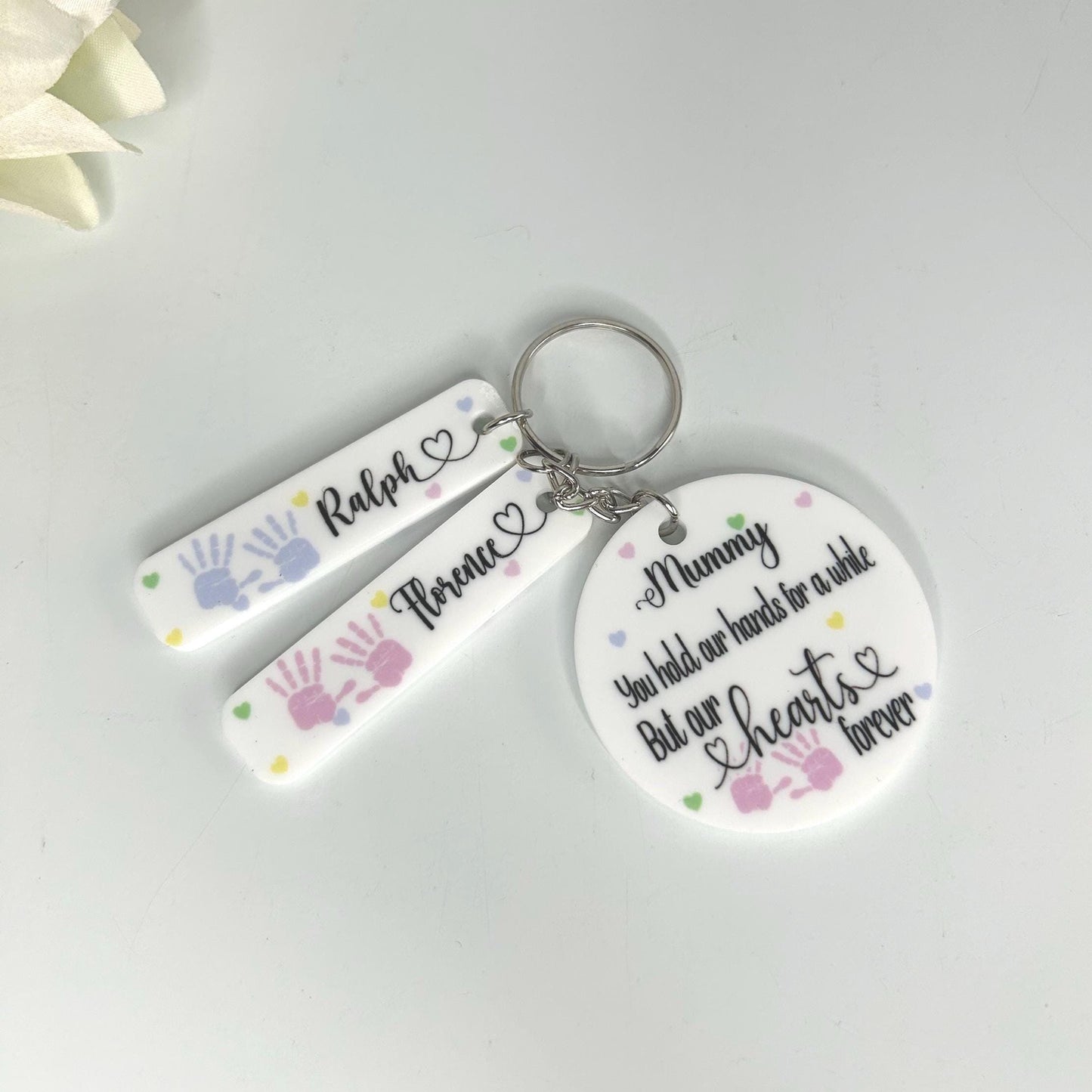 You Hold Our Hands For A While Keychain