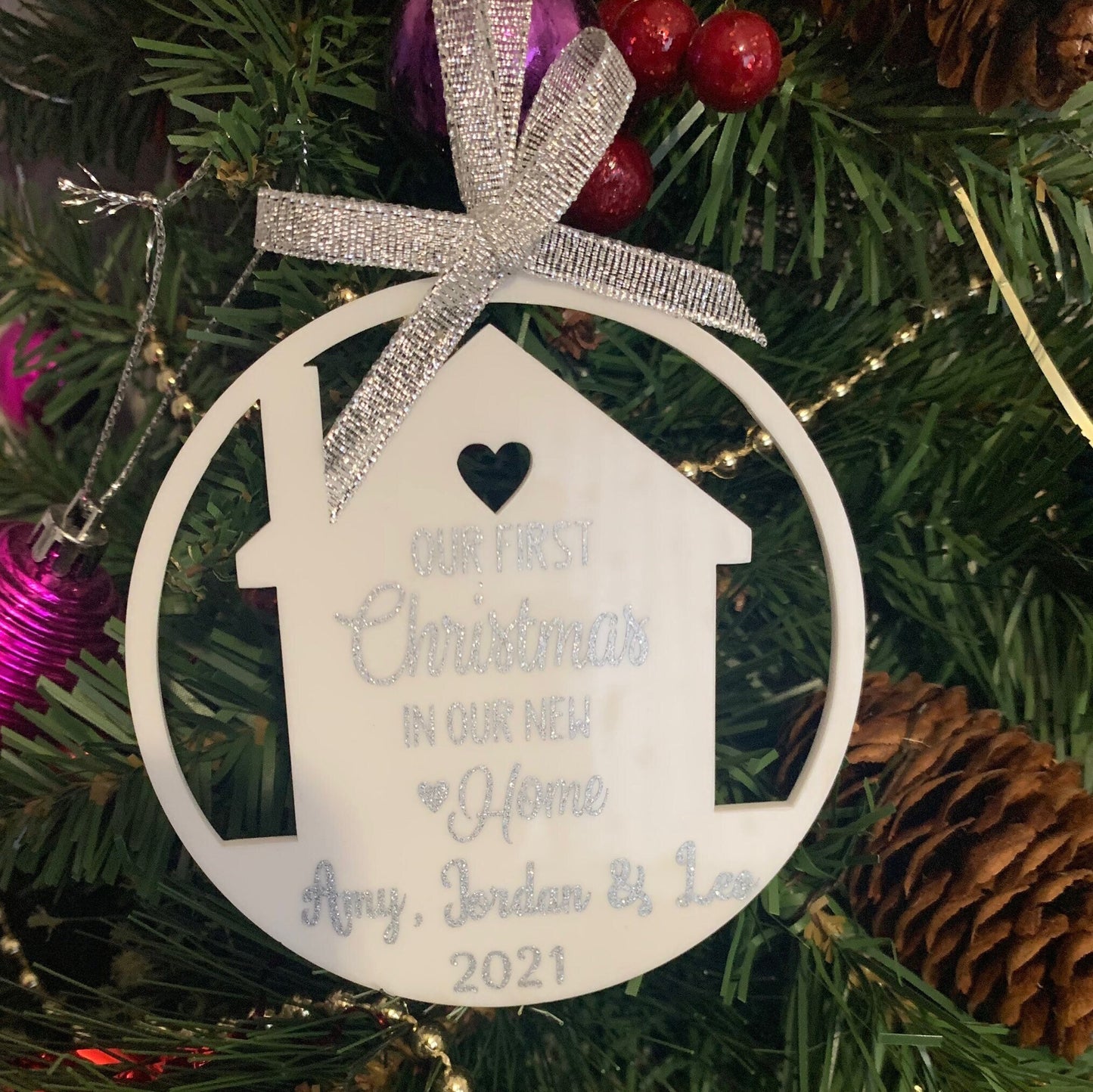 First Christmas In Our Home Bauble
