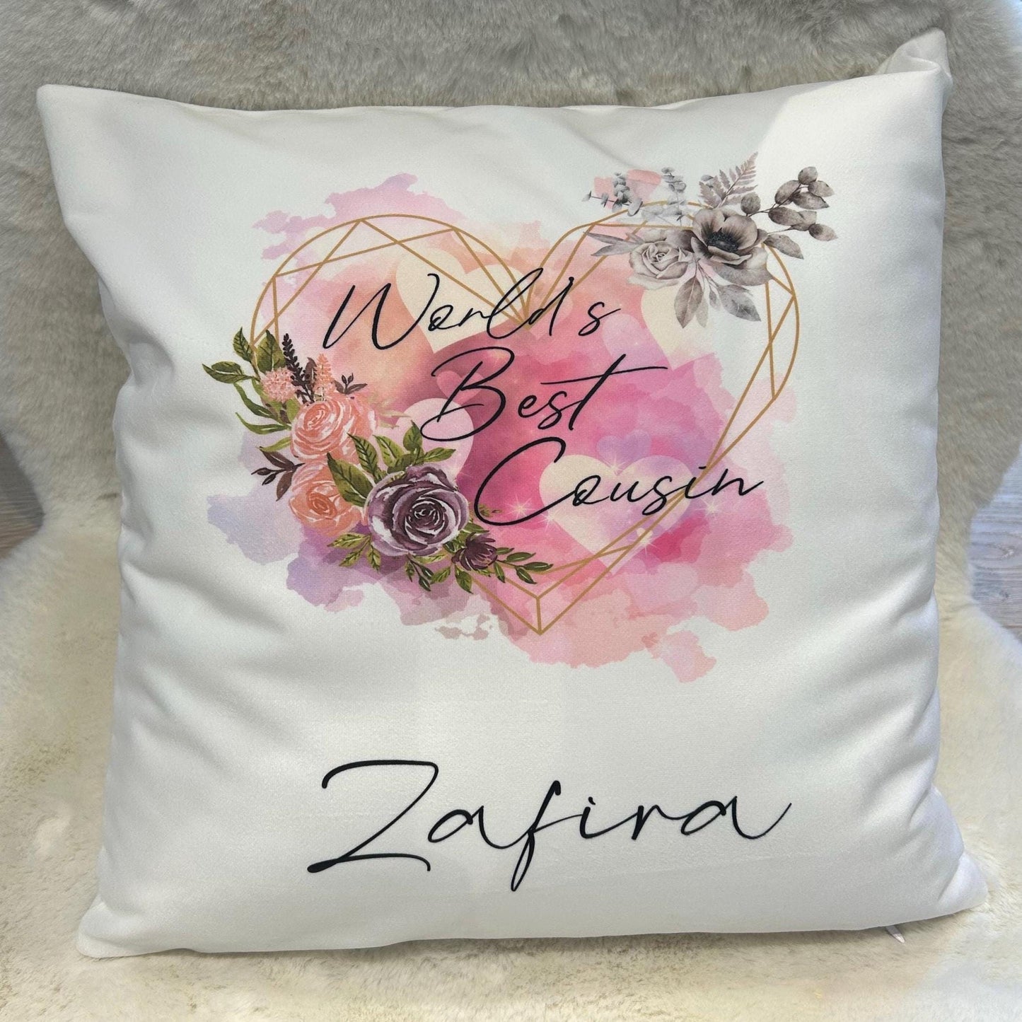World's Best Mum Cushion