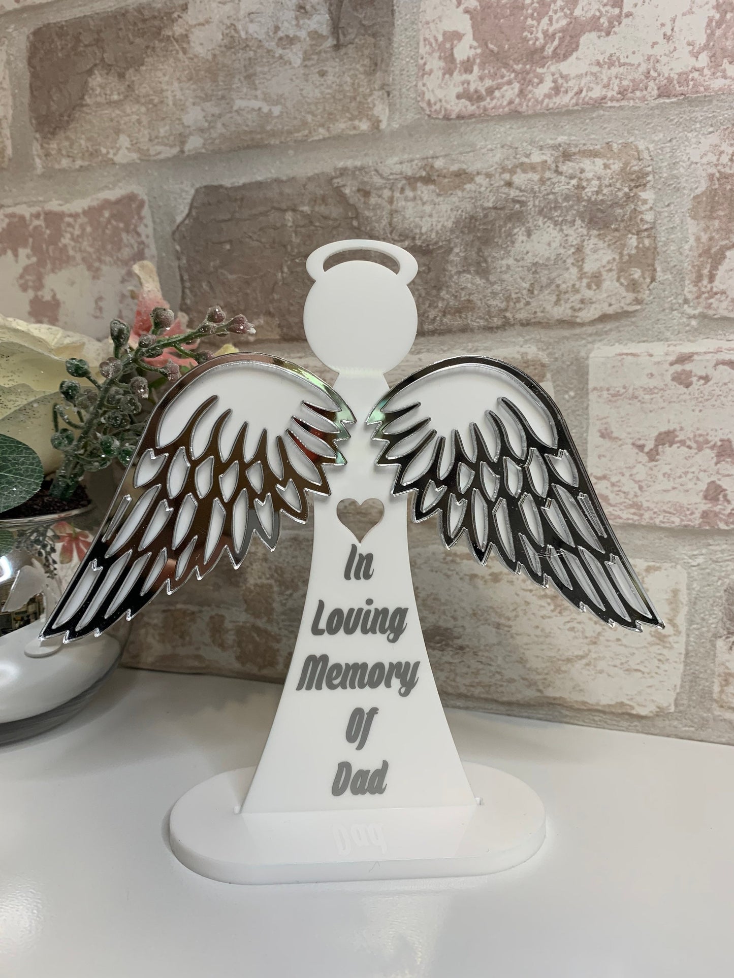 In Loving Memory Free-Standing Angel