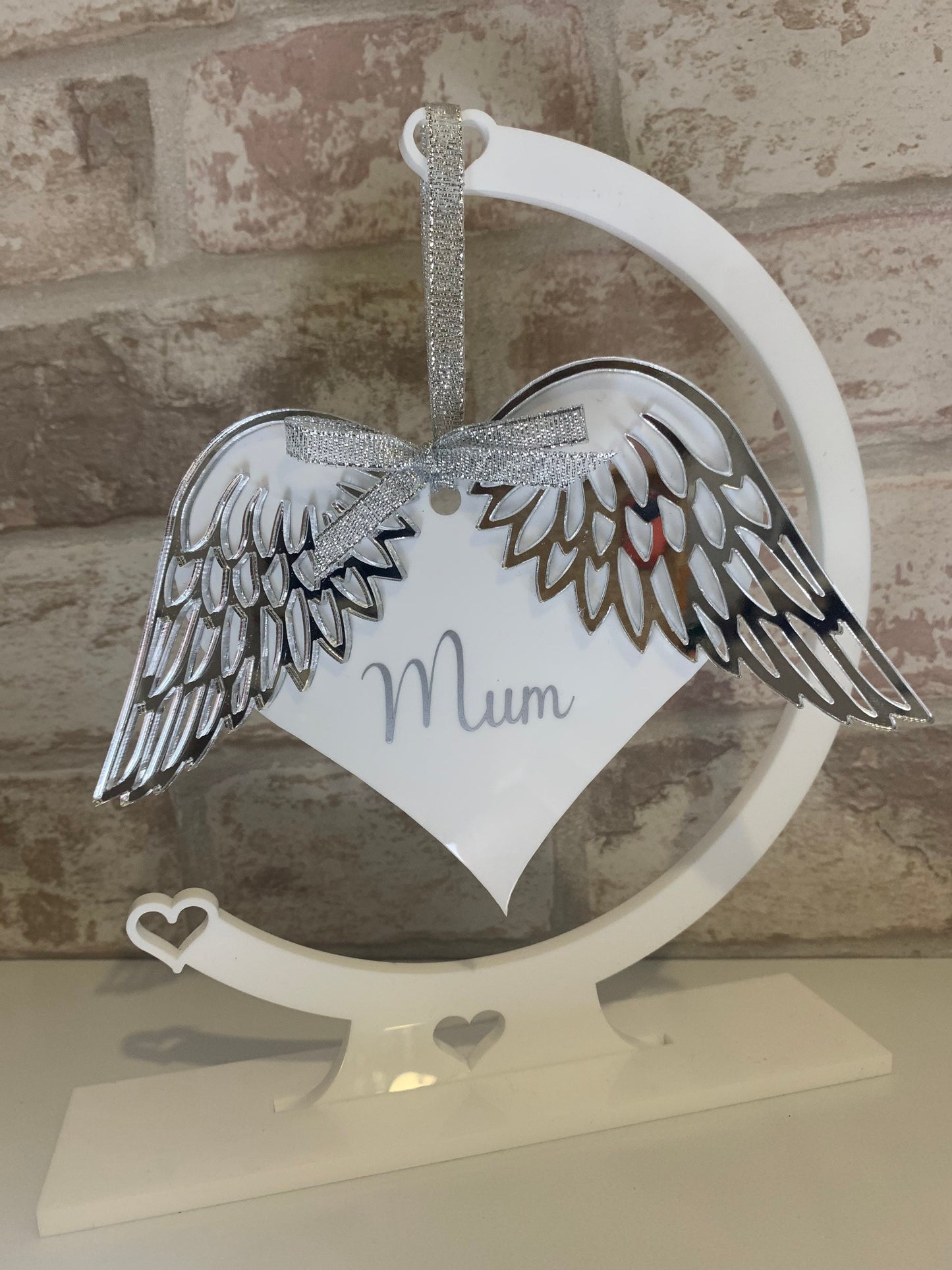 Memorial Angel Wings Bauble