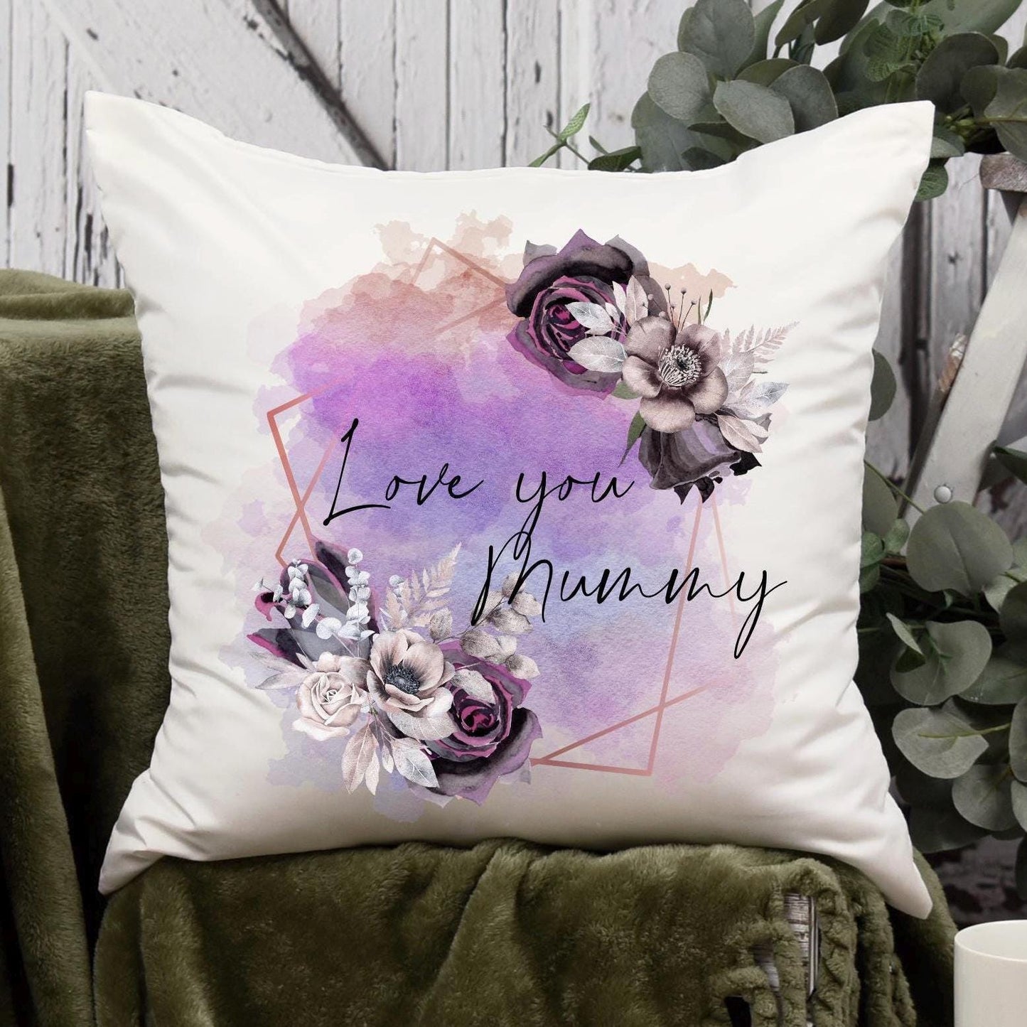 Personalised 'Love You' Cushion