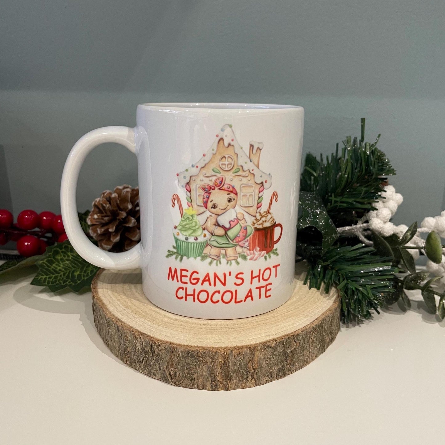 Christmas Gingerbread House Mug