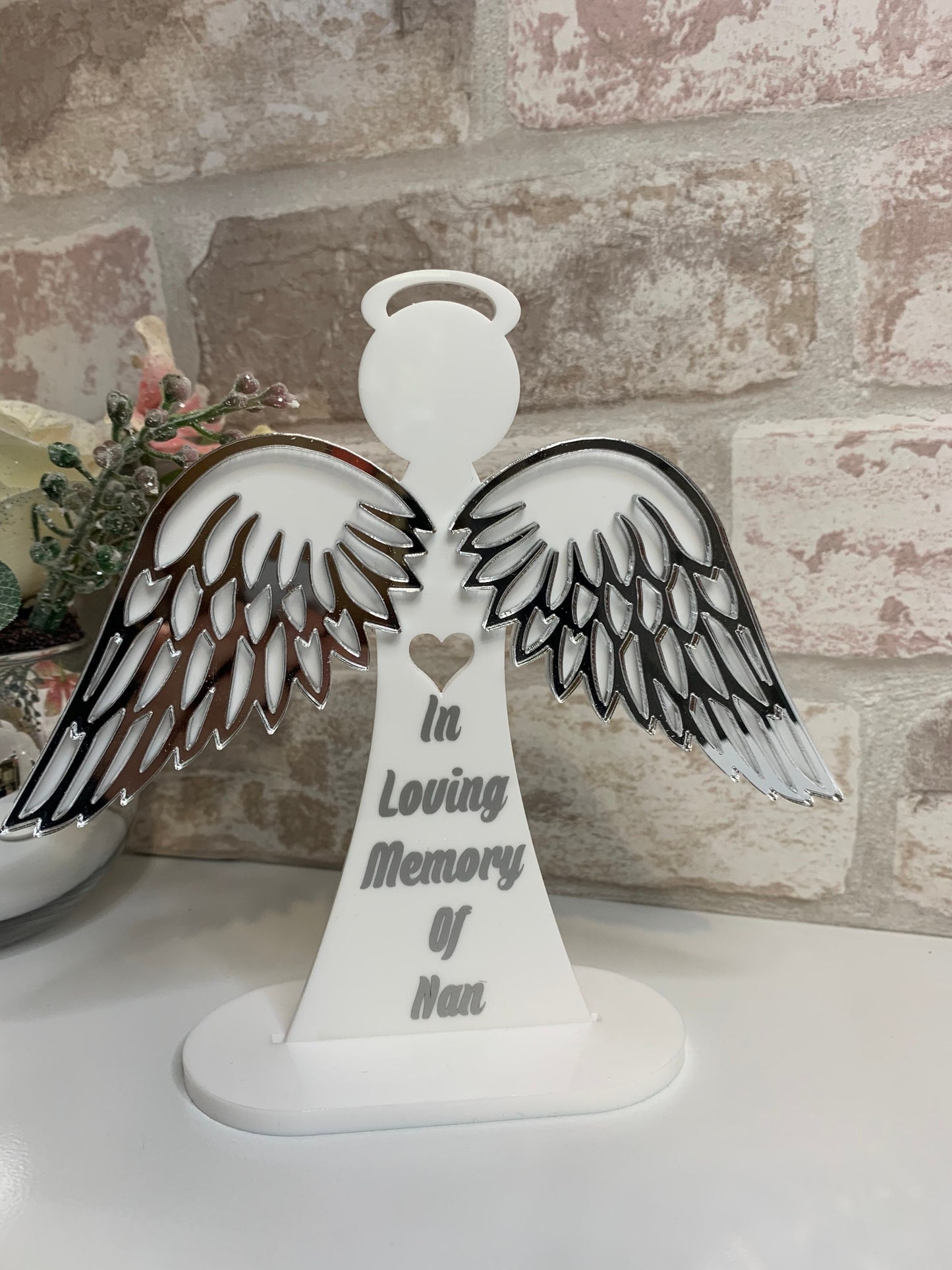 In Loving Memory Free-Standing Angel
