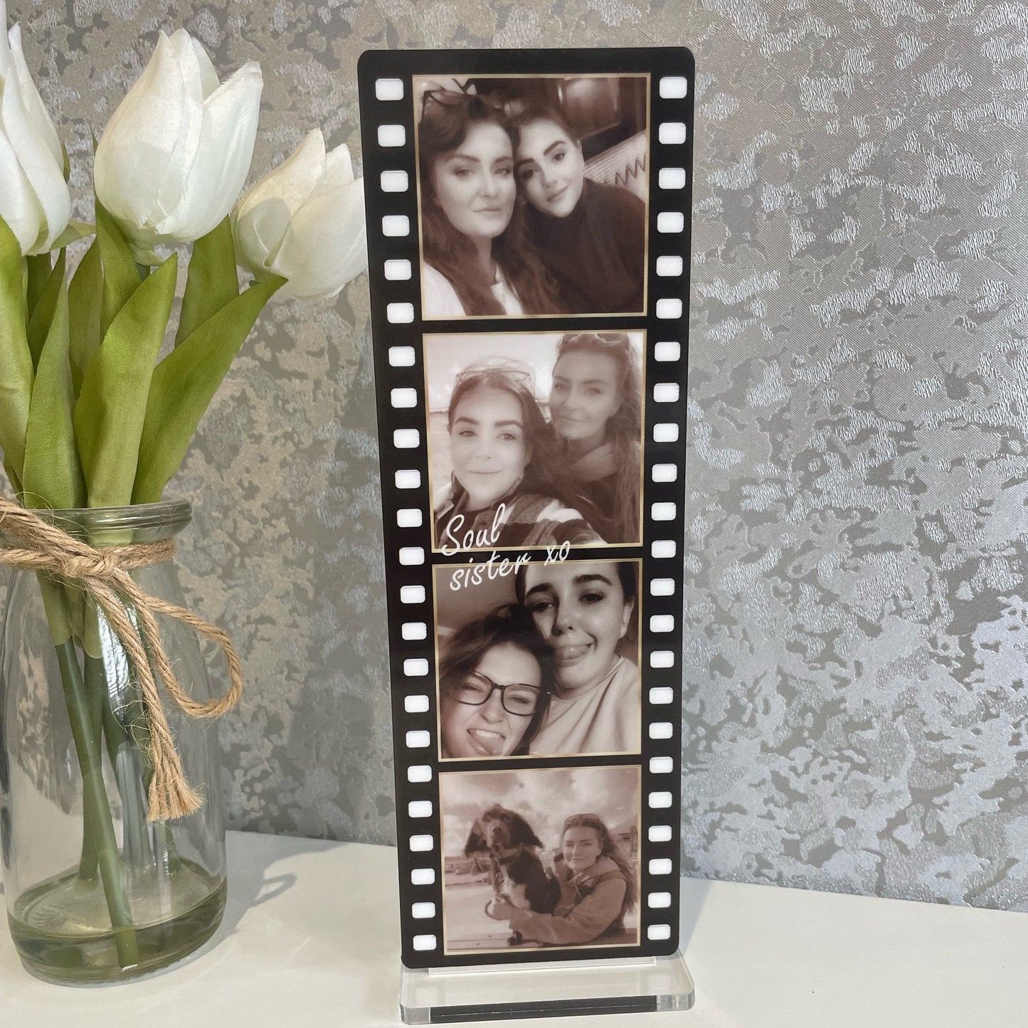 Photo Polaroid Keepsake With Stand