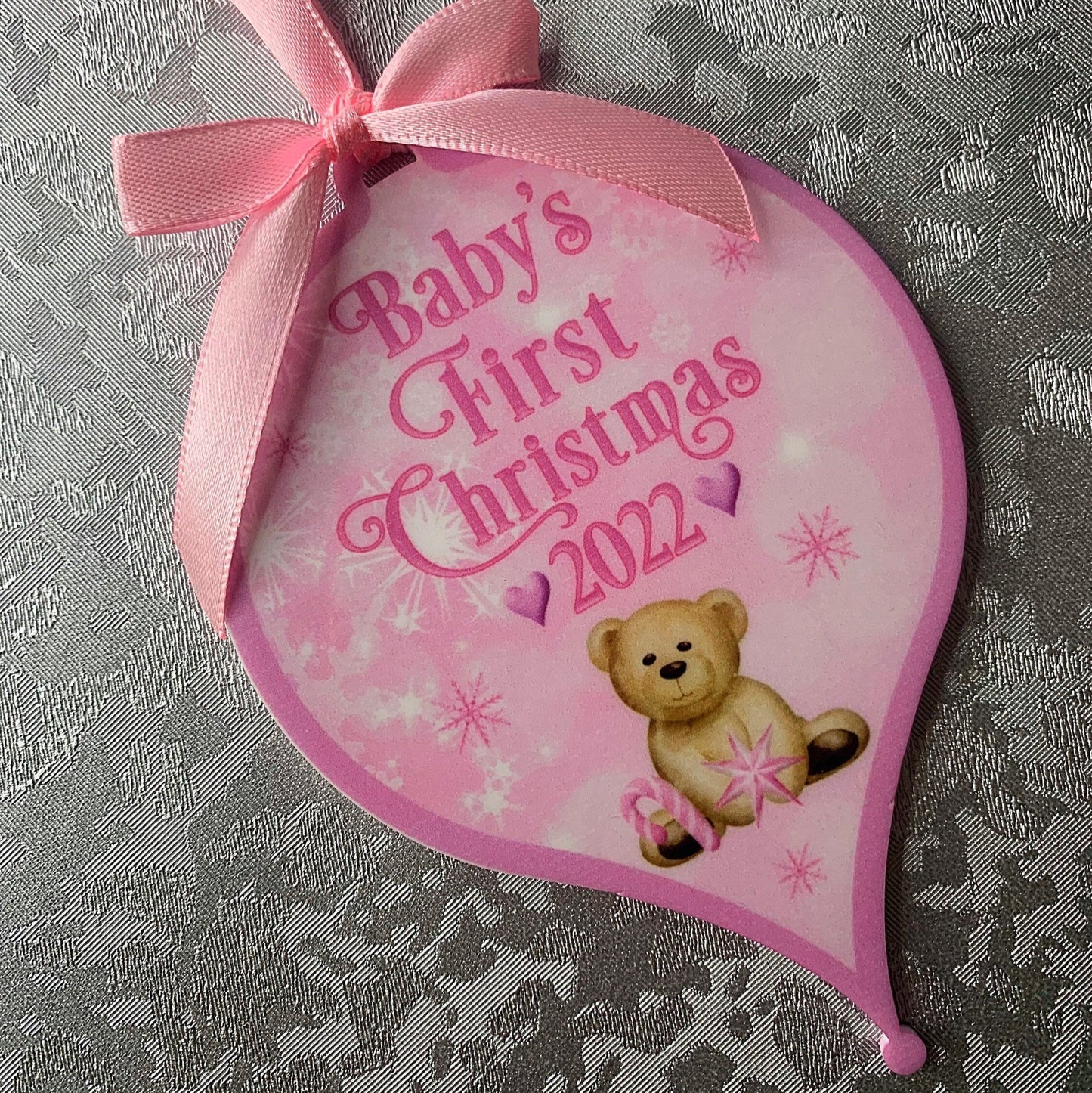 Baby's First Christmas Tree Bauble Decoration