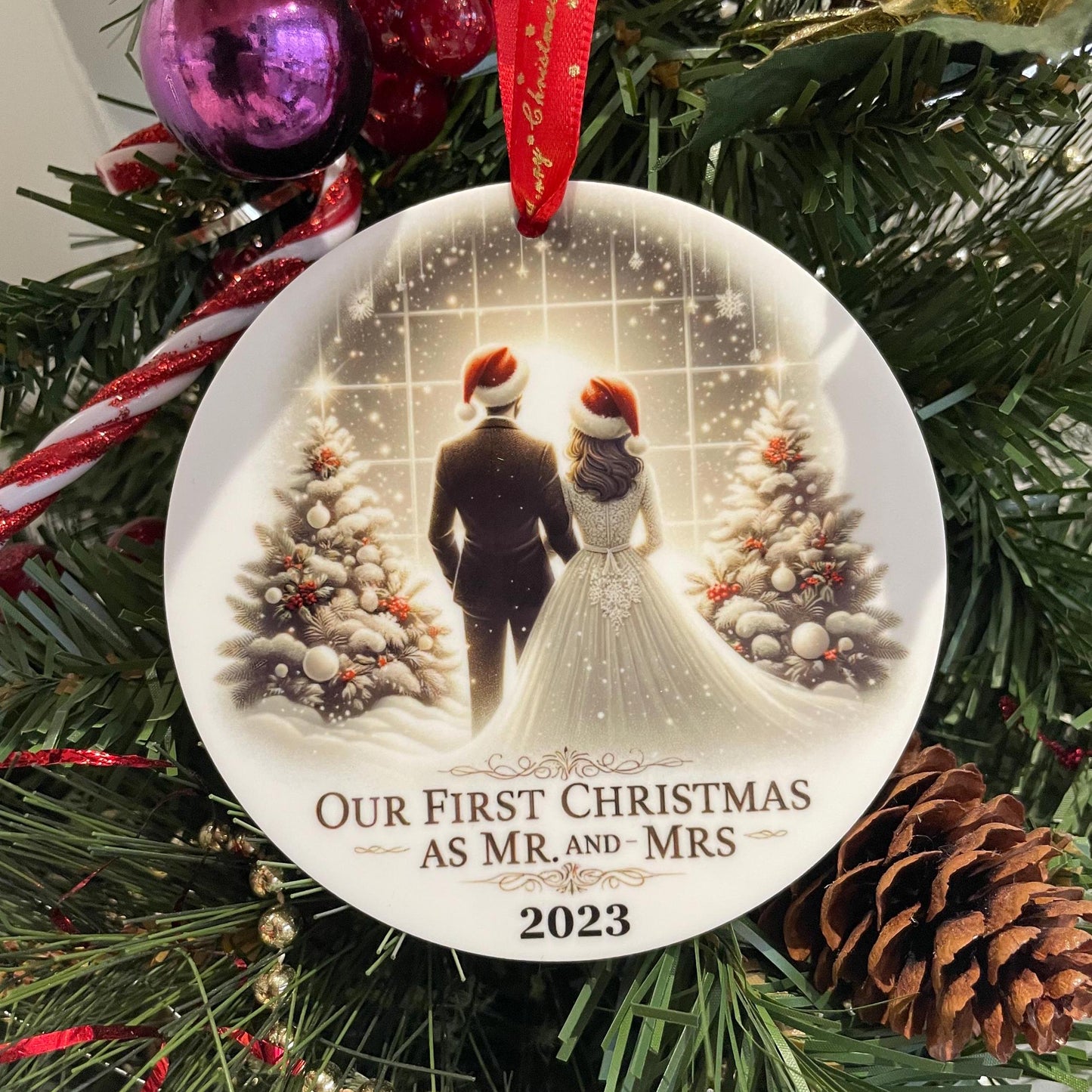 Our First Christmas As Mr & Mrs Bauble