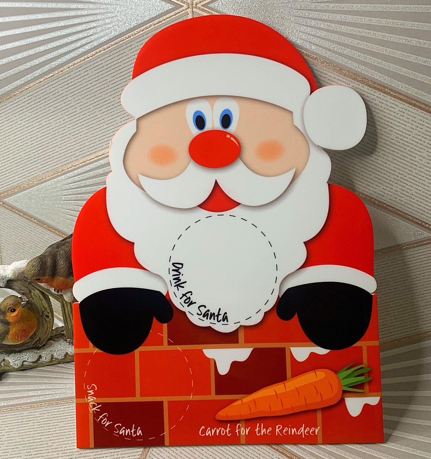 Santa's Christmas Eve Snack Board