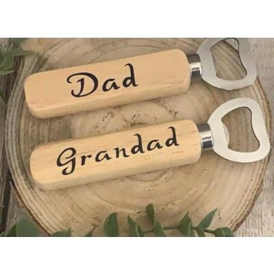 Personalised Wooden Bottle Opener