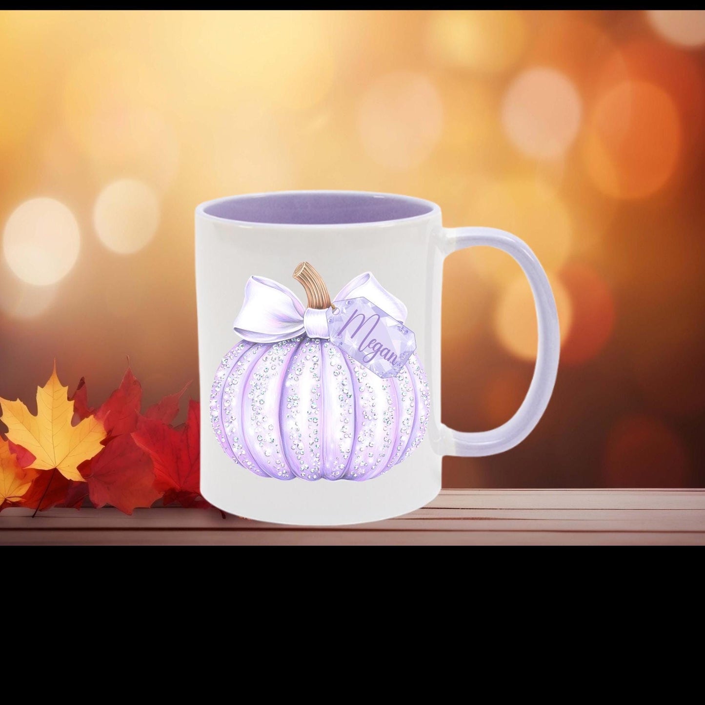 Personalised Pumpkin Tag Mug