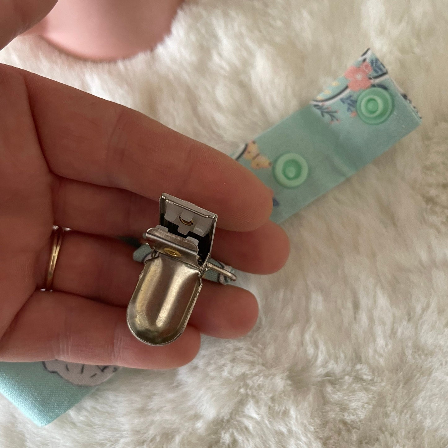 Handmade Pacifier/Dummy Clip