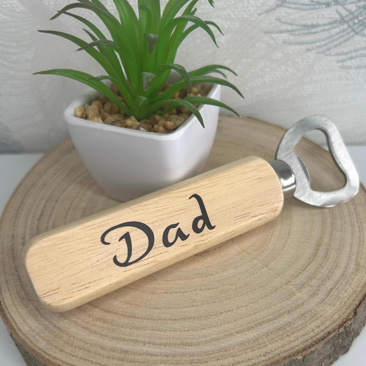 Personalised Wooden Bottle Opener
