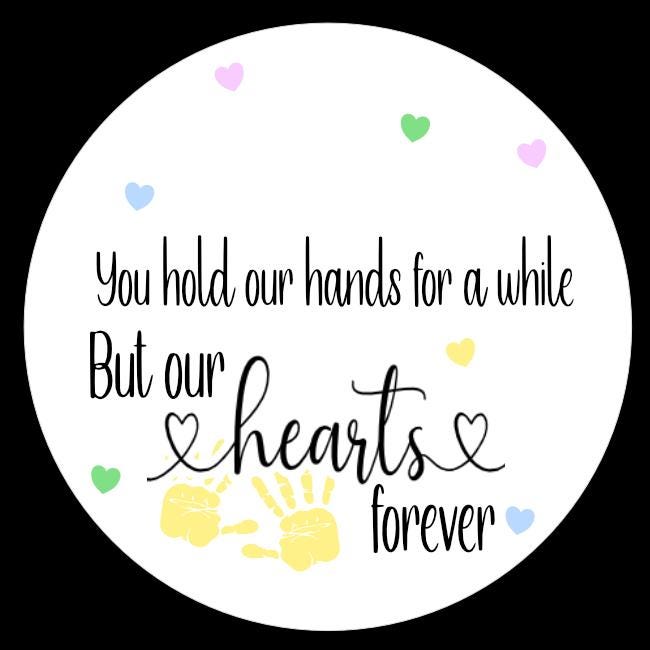 You Hold Our Hands For A While Keychain