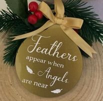 Feathers Appear Memorial Decoration