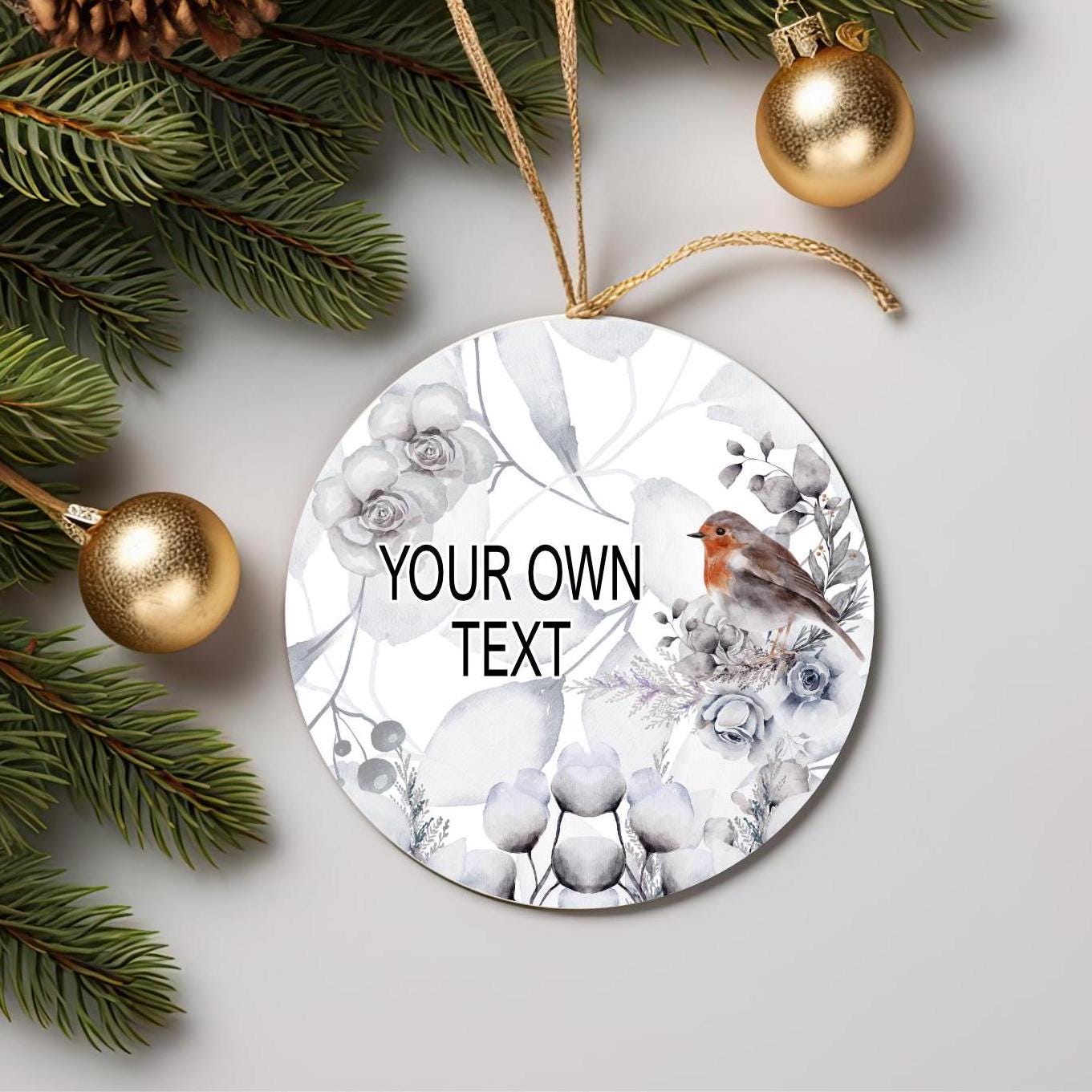 Robins Appear when Loved Ones Are Near Bauble