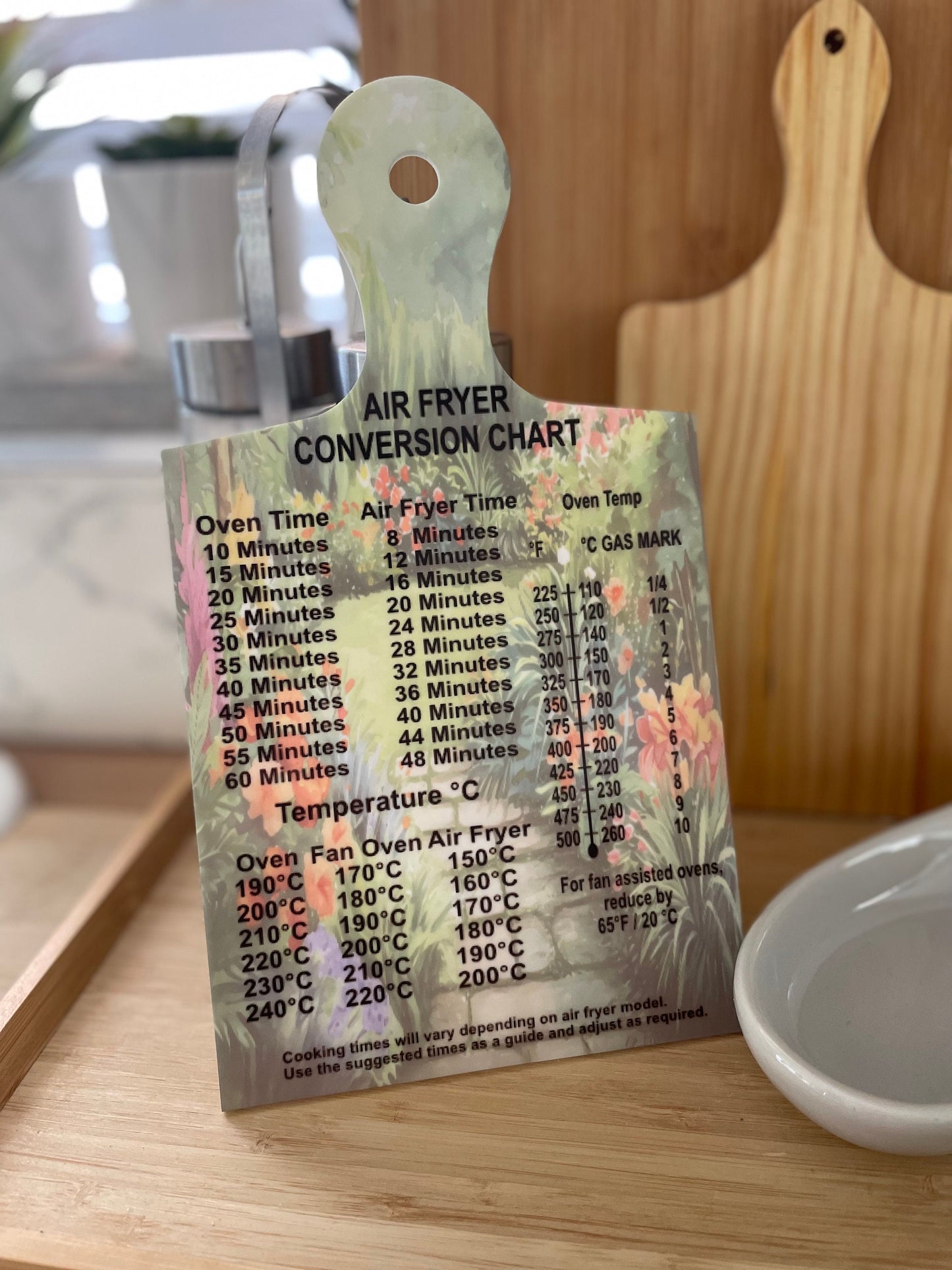 Air fryer Conversion Chart