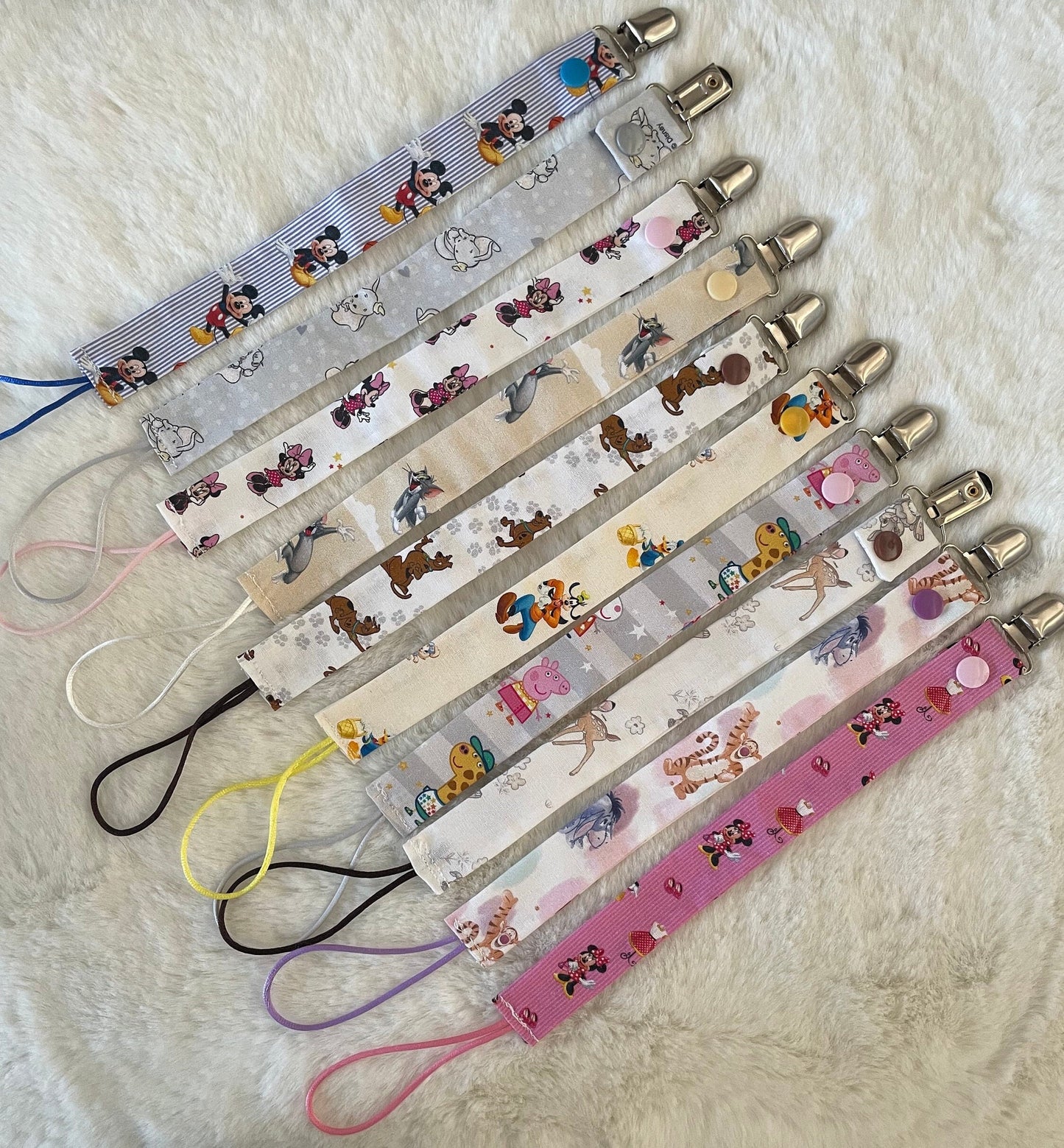 Handmade Character Pacifier/Dummy Clip