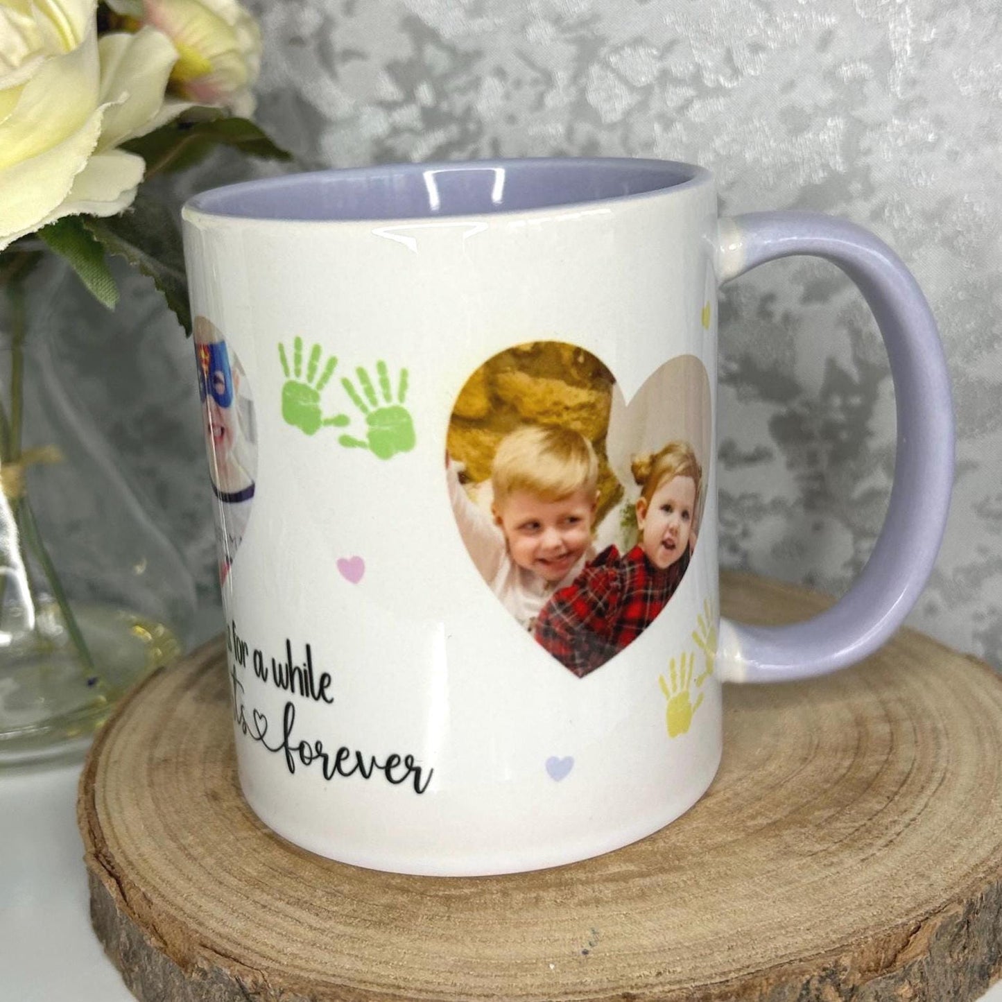 You Hold Our Hands For A While Photo Mug