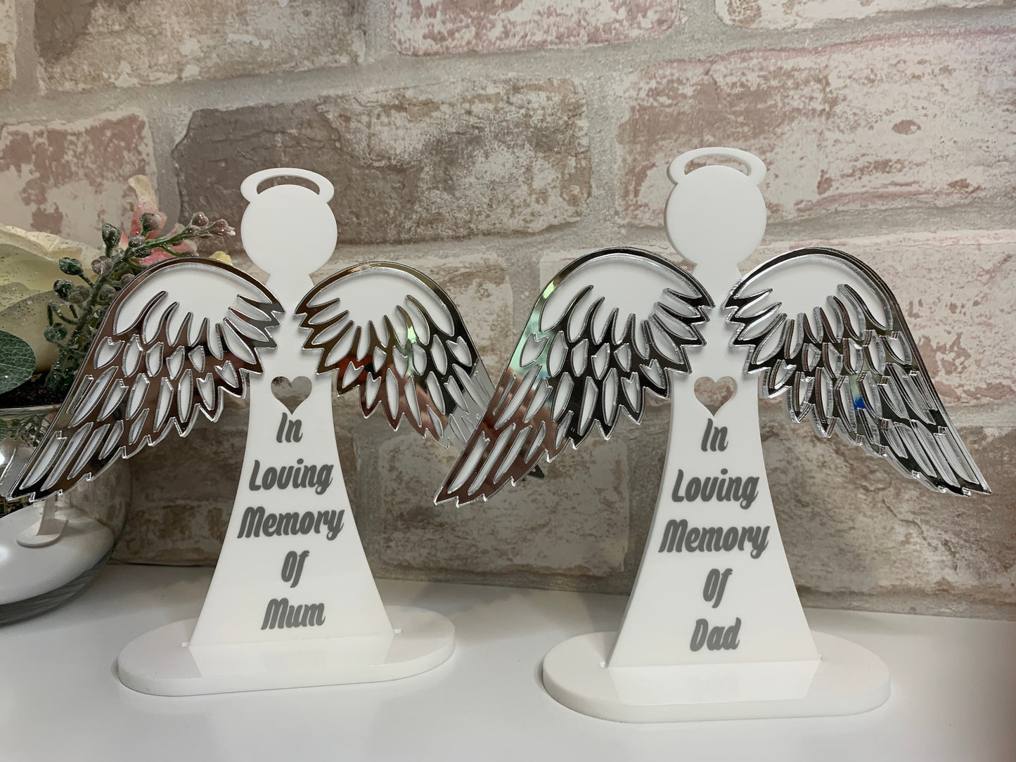 In Loving Memory Free-Standing Angel