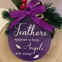 Feathers Appear Memorial Decoration