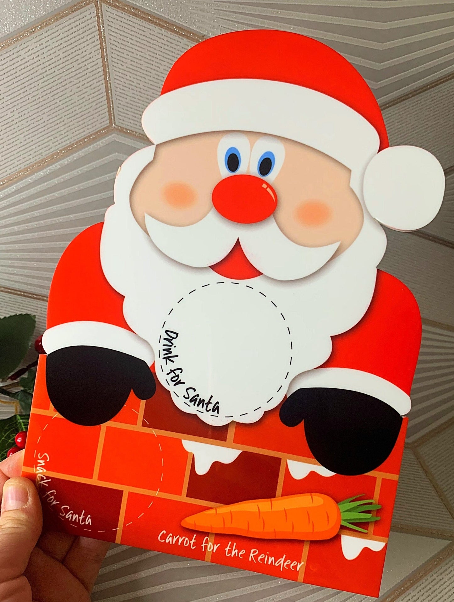 Santa's Christmas Eve Snack Board