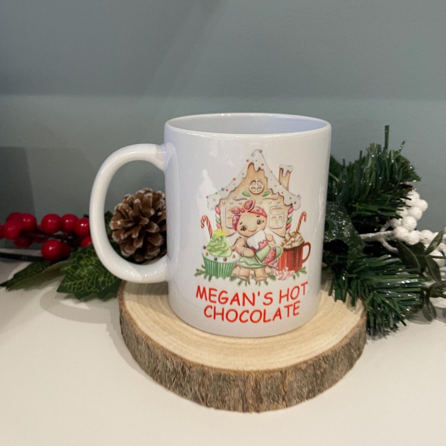 Christmas Gingerbread House Mug