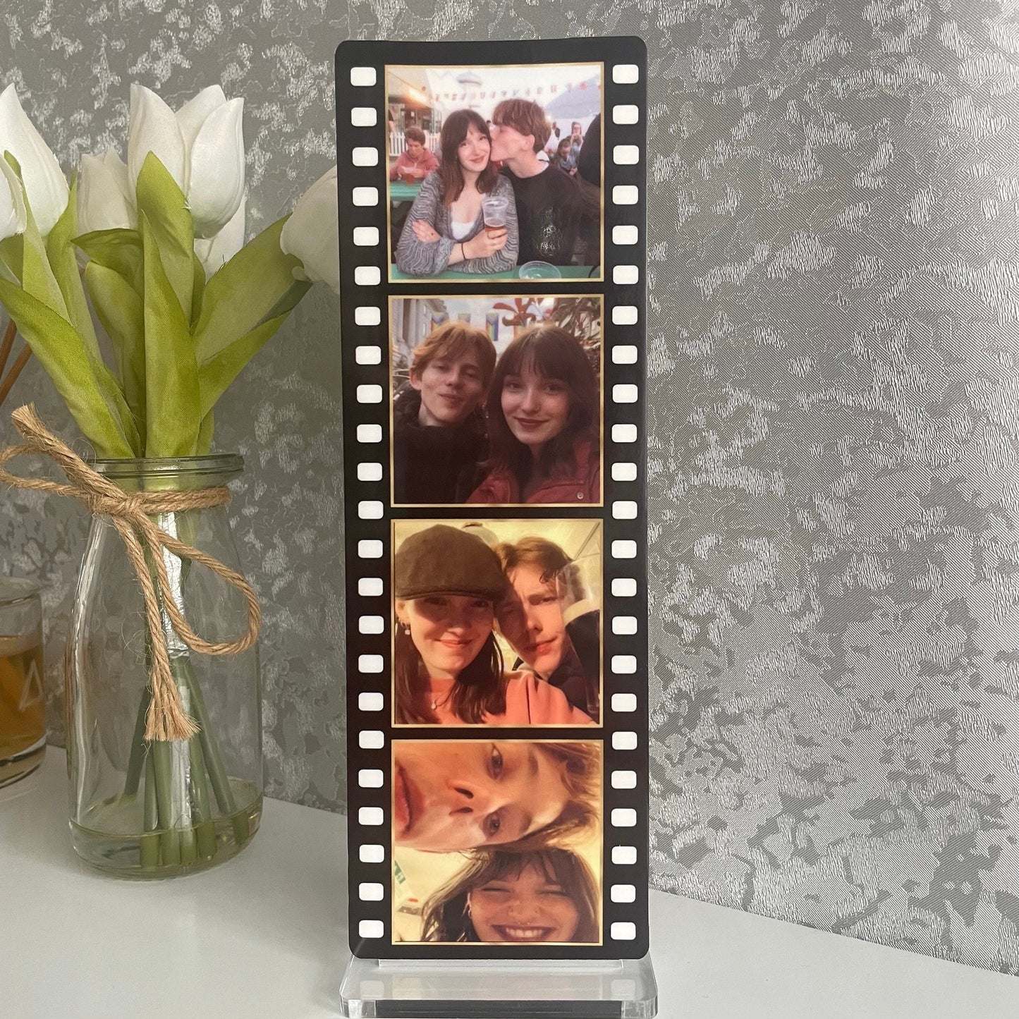 Photo Polaroid Keepsake With Stand