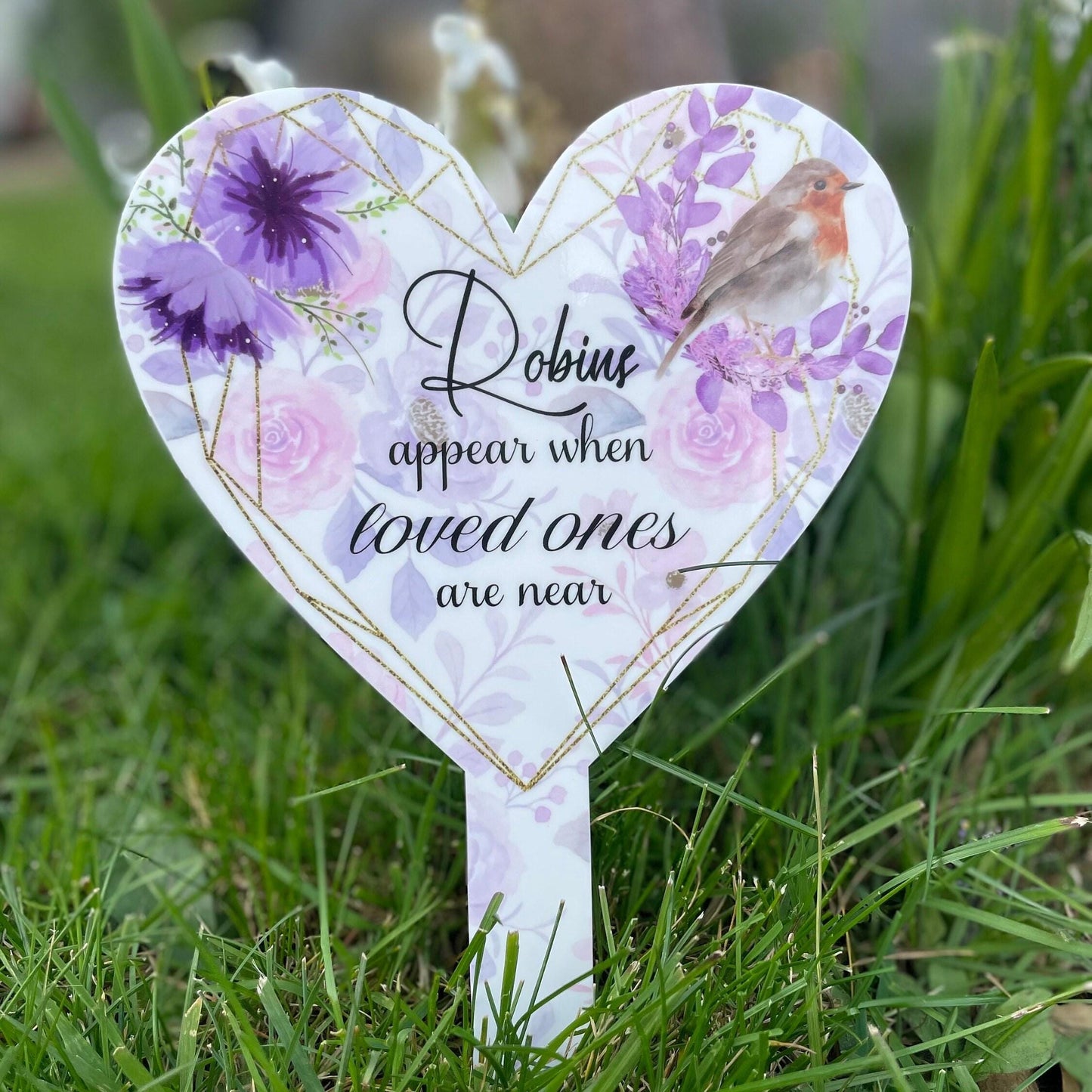 Robins Appear Grave Marker