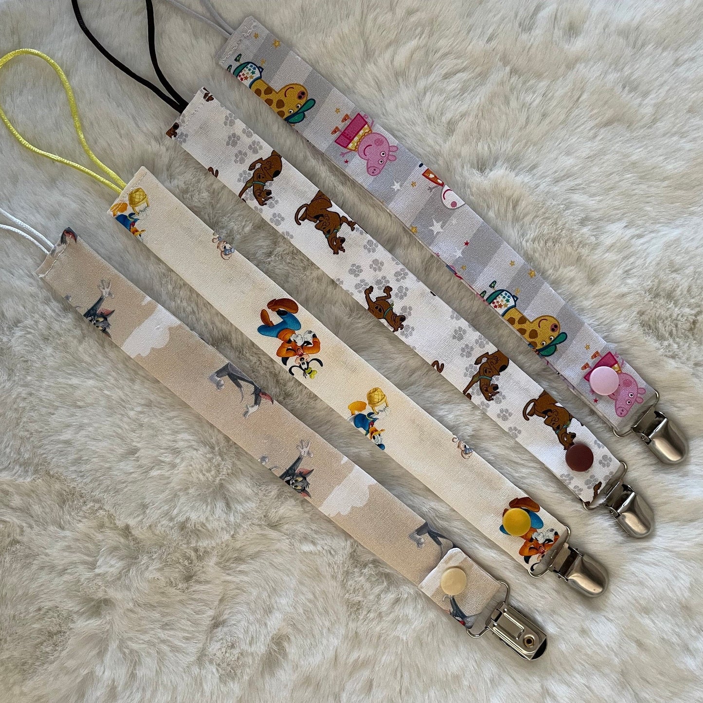 Handmade Character Pacifier/Dummy Clip