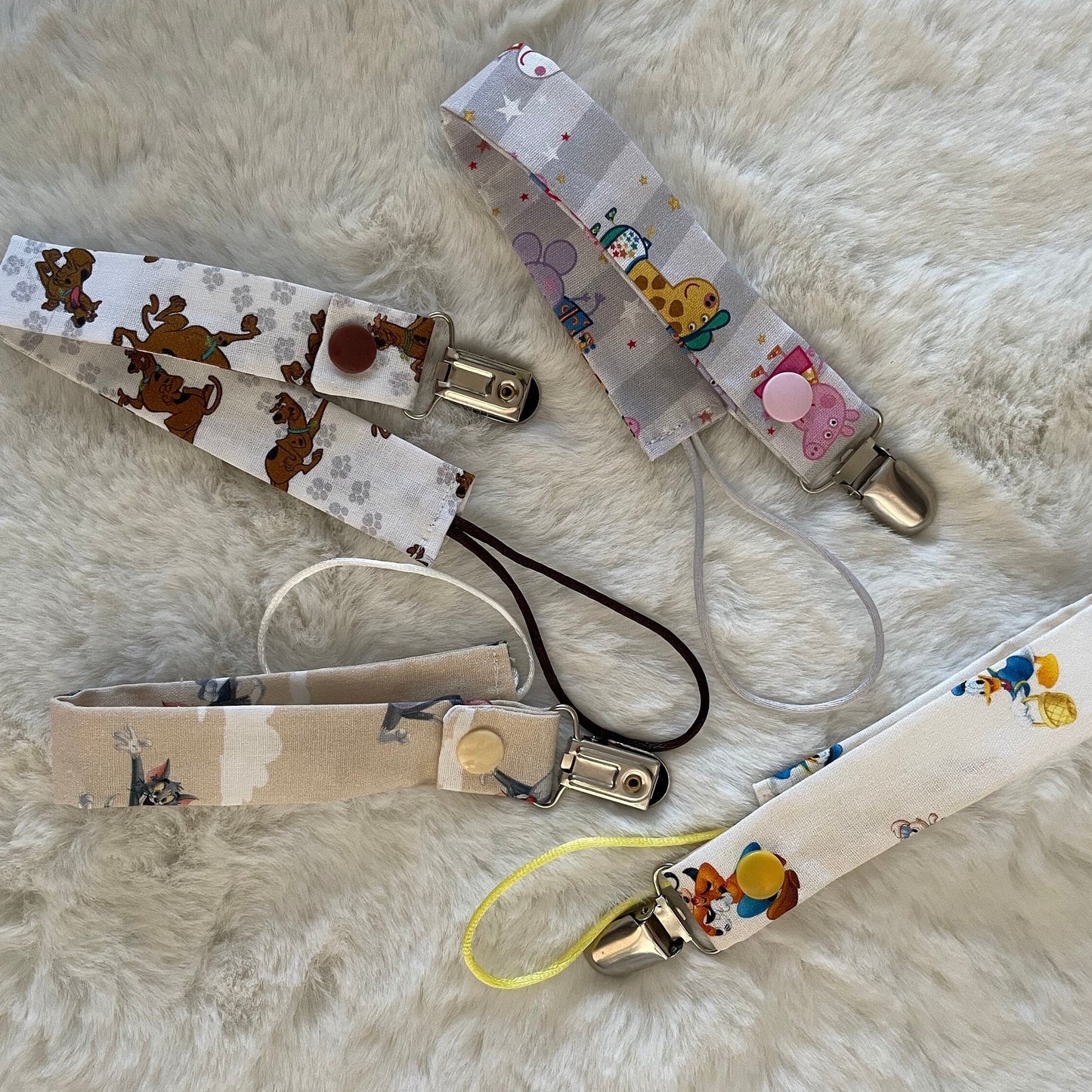 Handmade Character Pacifier/Dummy Clip