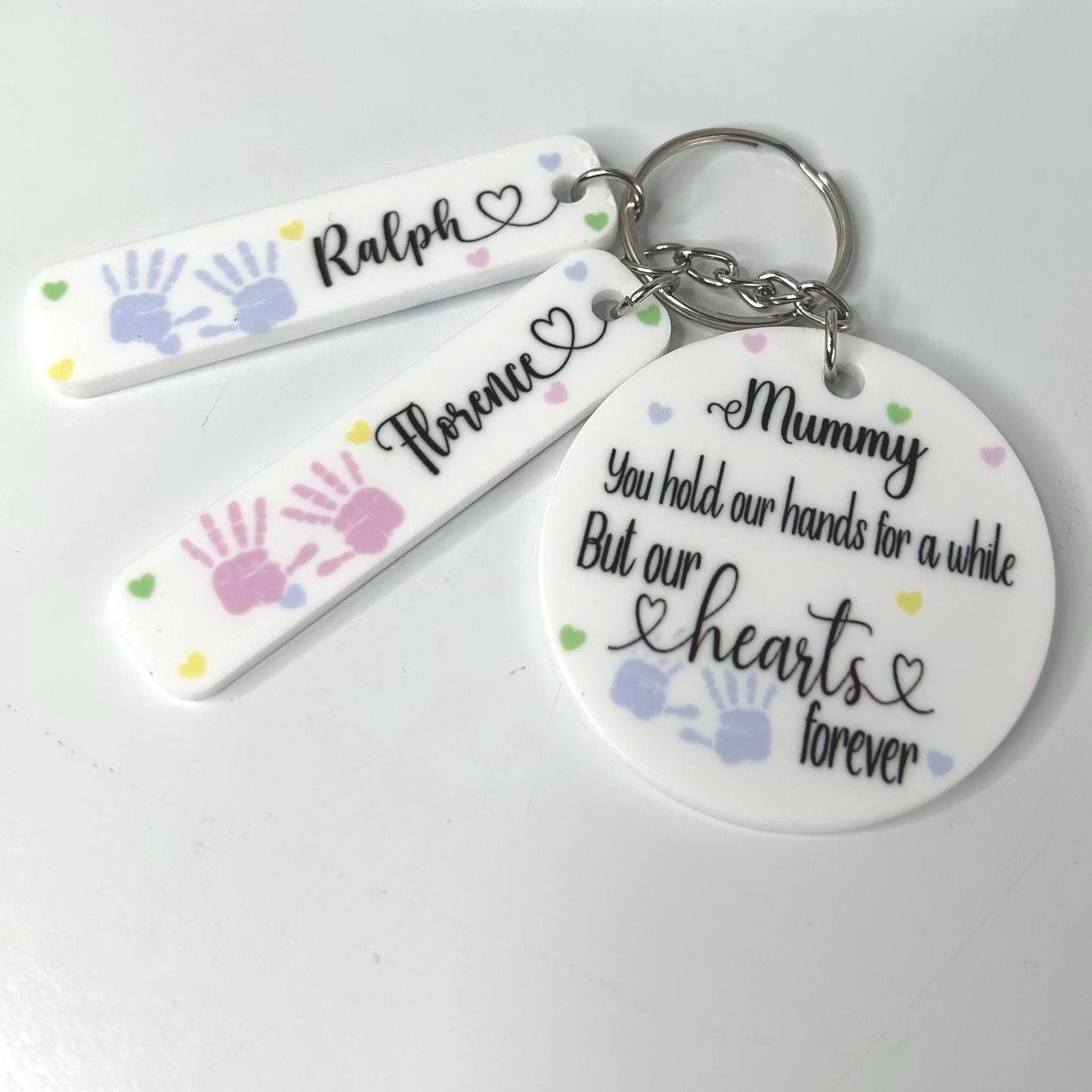 You Hold Our Hands For A While Keychain